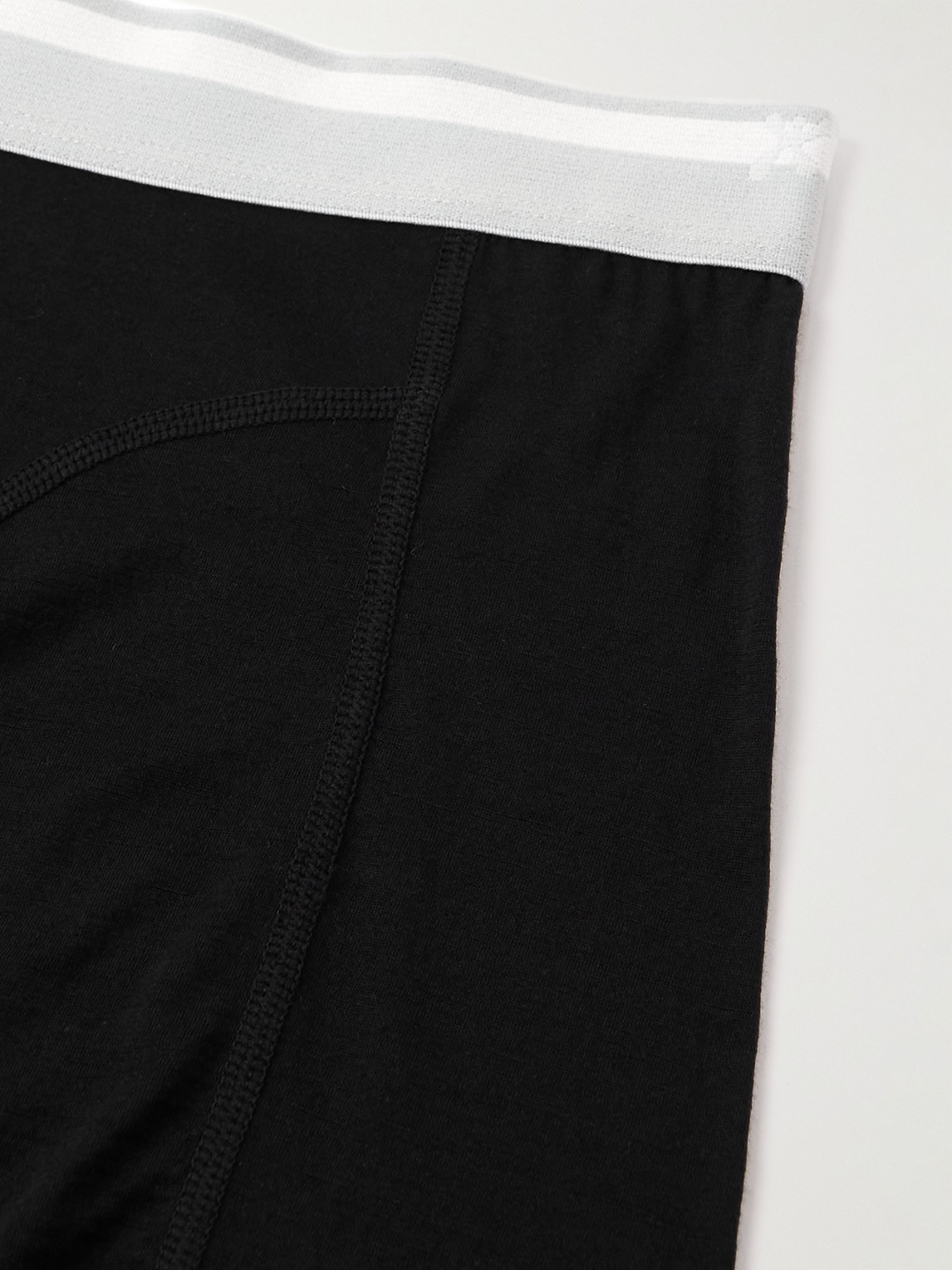 Shop Houdini Desoli Solid Merino™ Boxer Briefs In Black