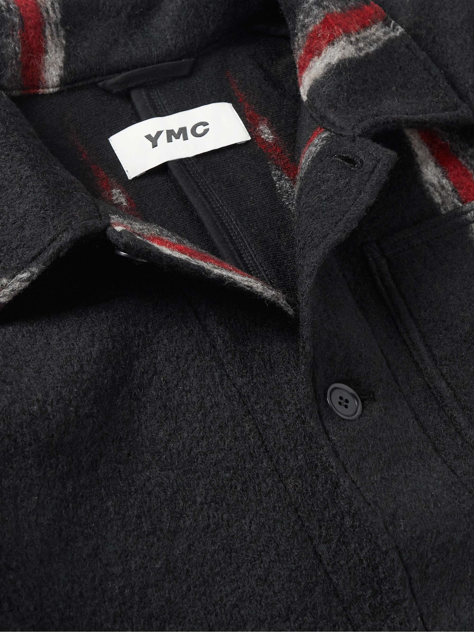 YMC Labour Wool-Blend Jacquard Jacket