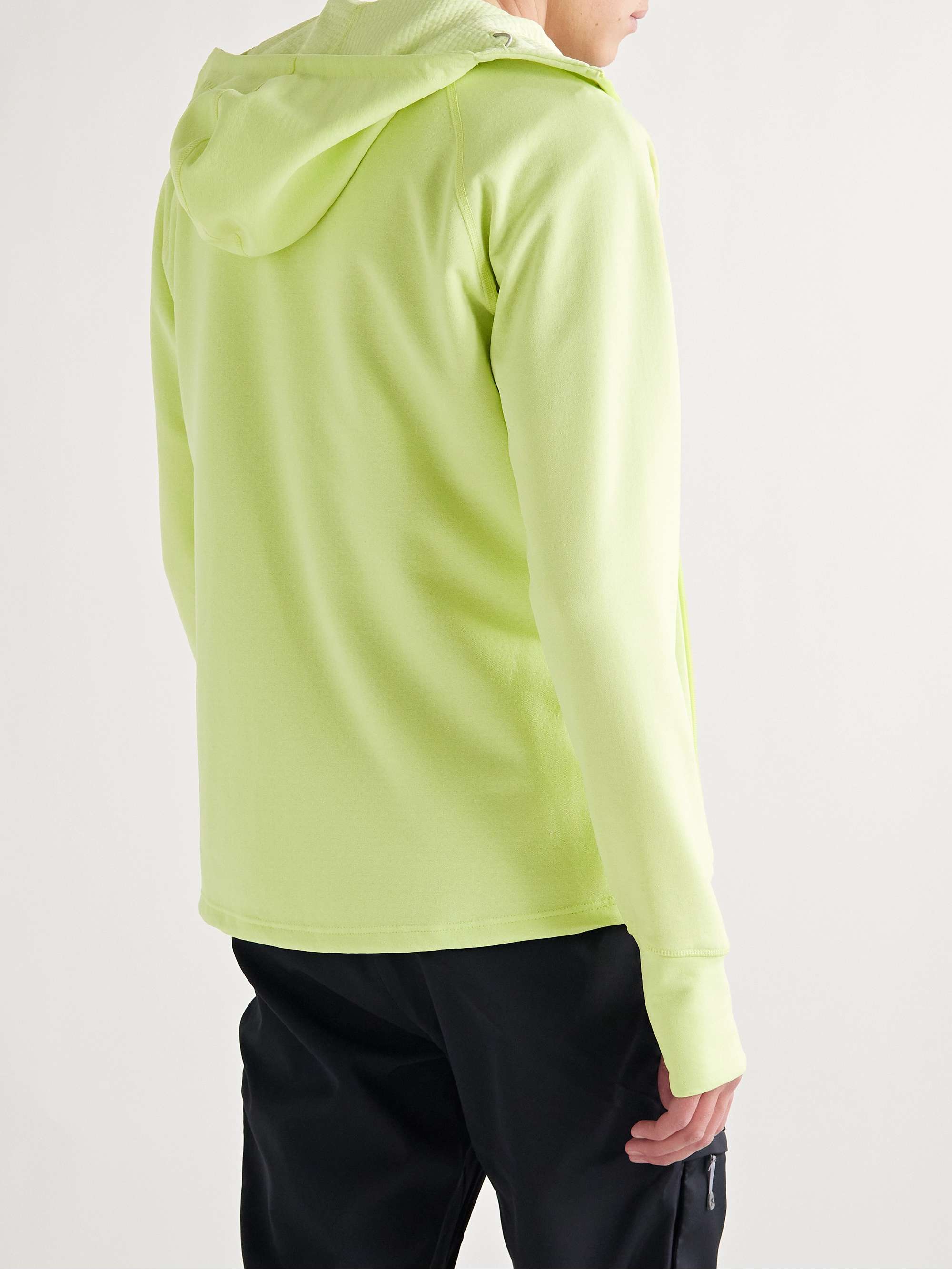 HOUDINI Mono Air Houdi Slim-Fit Polartec® Stretch-Fleece Hooded Ski Base Layer