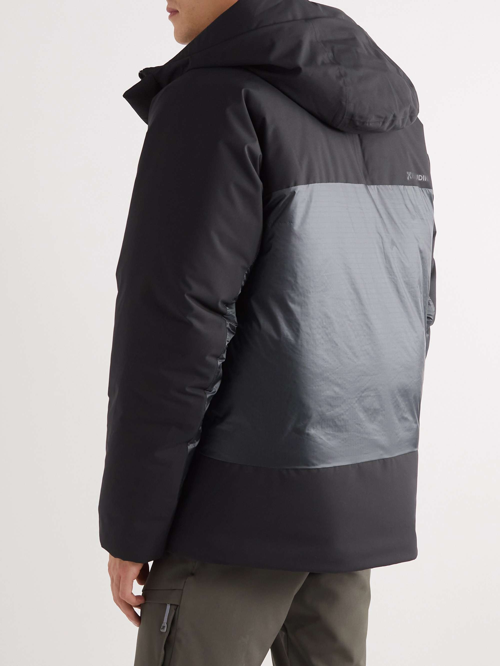 HOUDINI Bouncer Quilted Panelled Ripstop Hooded Ski Jacket