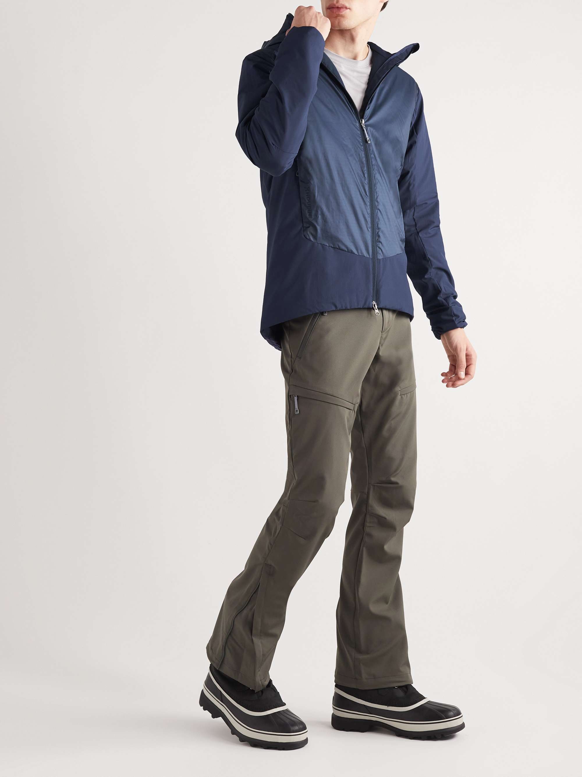 Moonwalk Padded Ripstop Hooded Ski Jacket