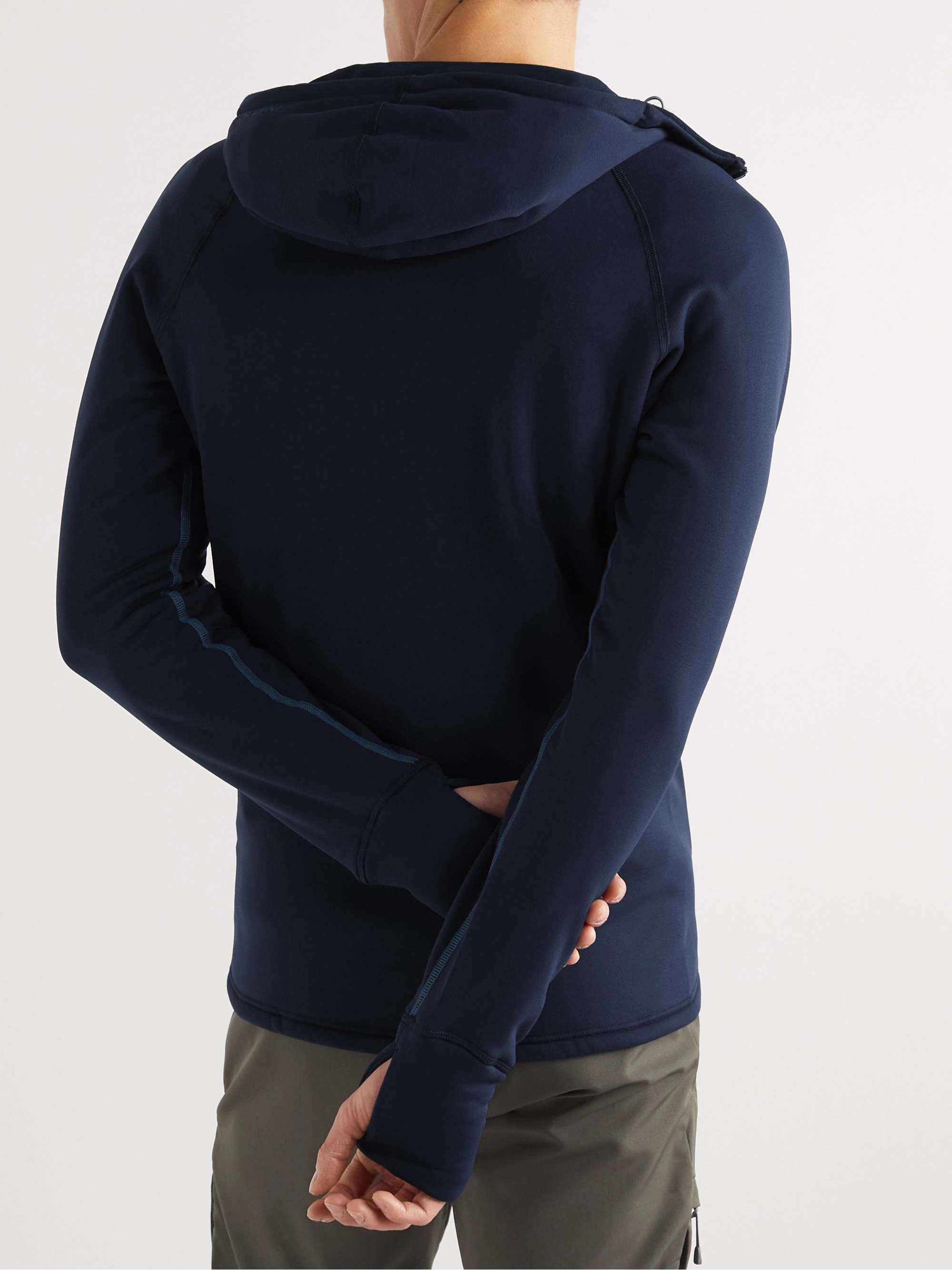 HOUDINI Power Houdi Polartec® Power Stretch® Pro™ Fleece Ski Hooded Base Layer