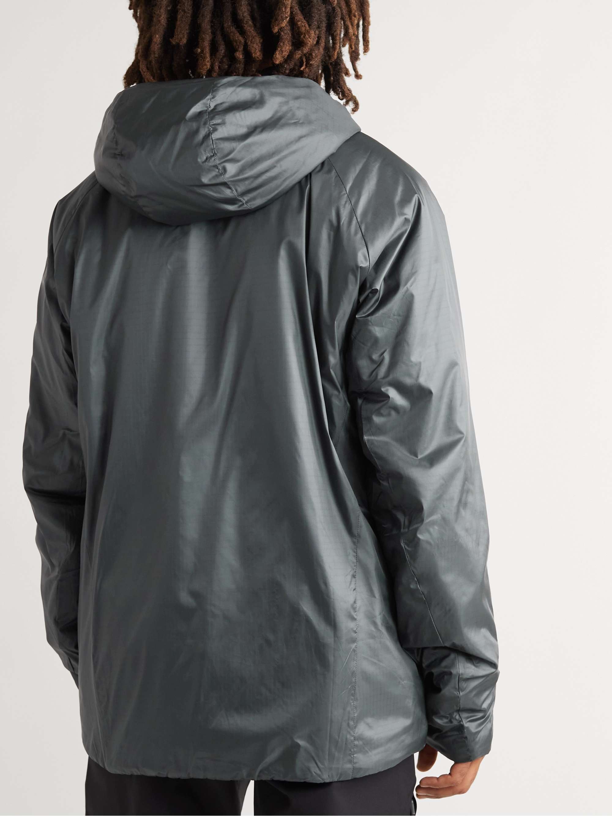 HOUDINI Dunfri Packable Padded Recycled Ripstop Hooded Ski Jacket