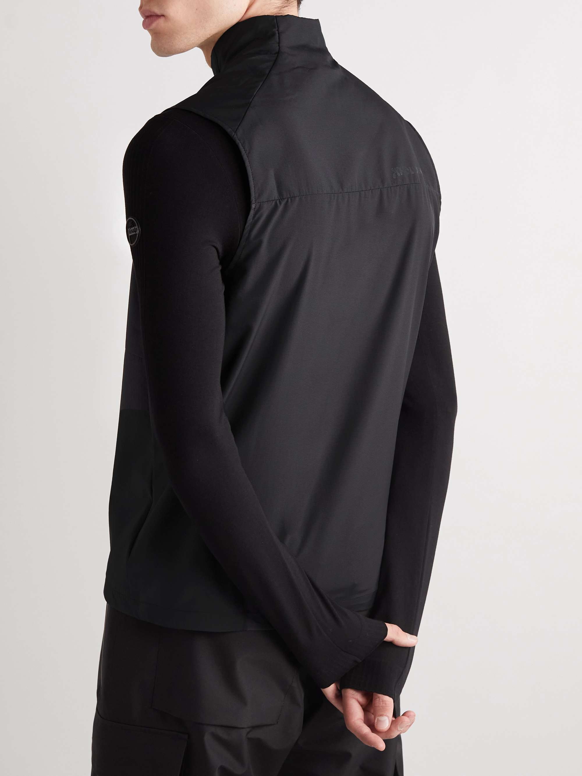HOUDINI Pace Hybrid Recycled-Ripstop Panelled Shell Gilet