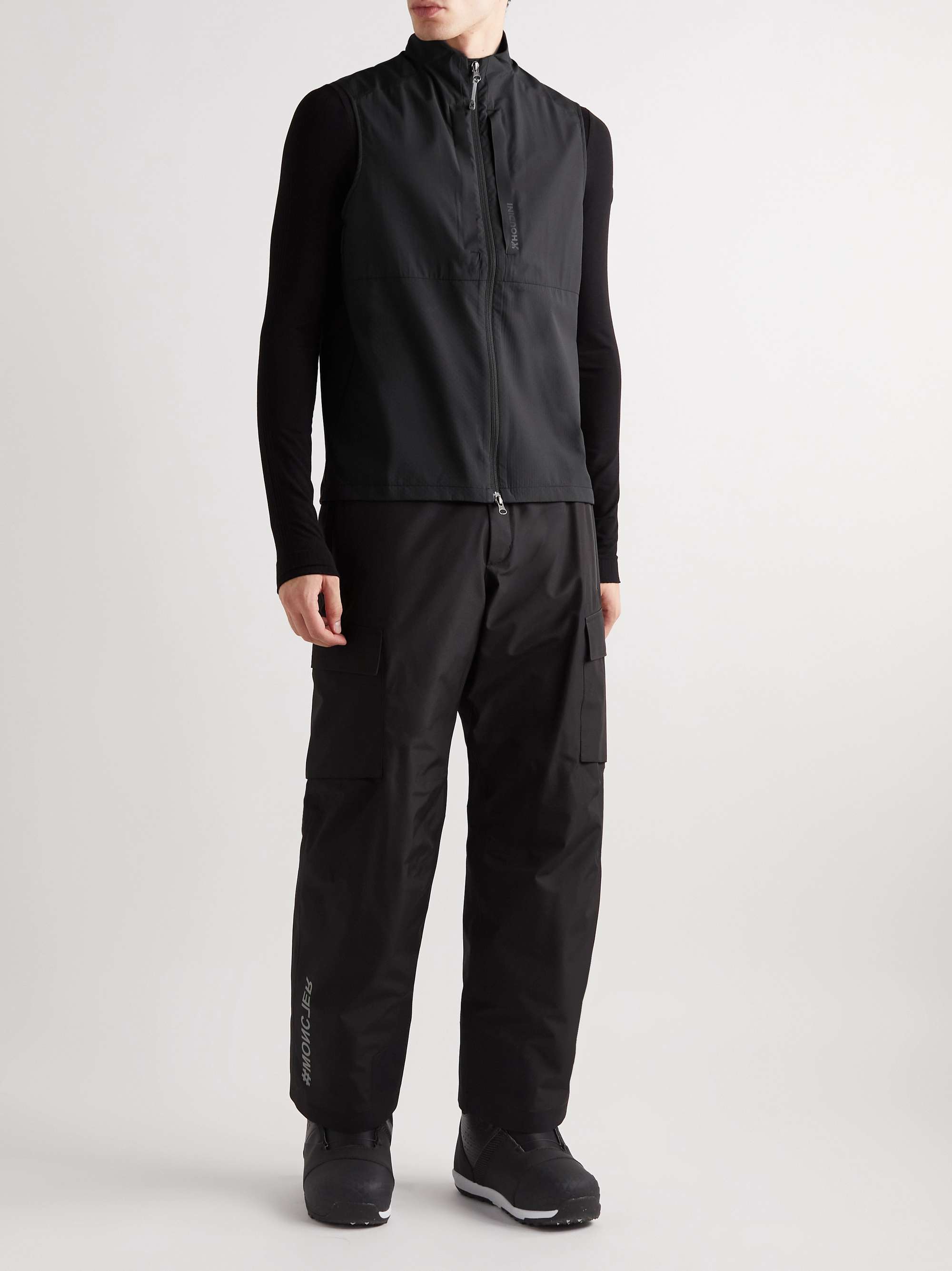 HOUDINI Pace Hybrid Recycled-Ripstop Panelled Shell Gilet