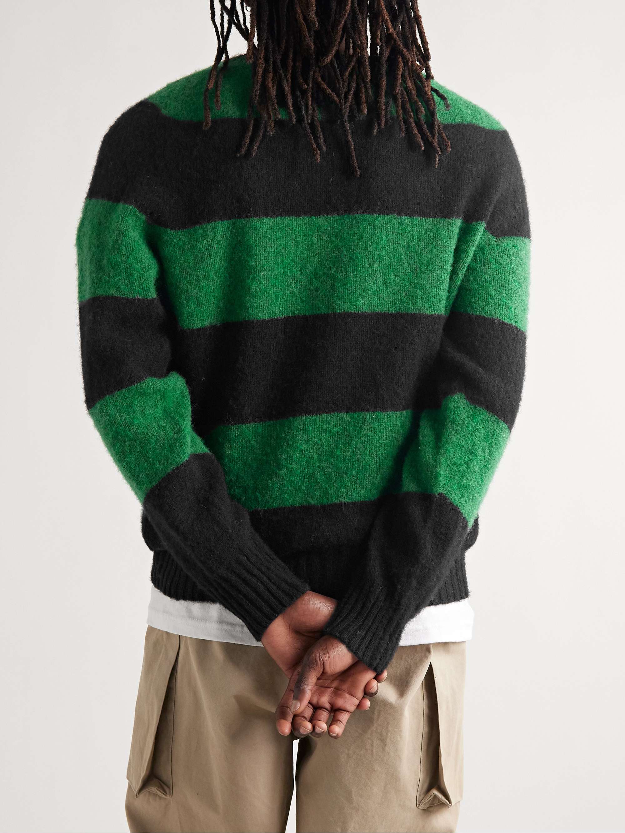 YMC Striped Wool Sweater