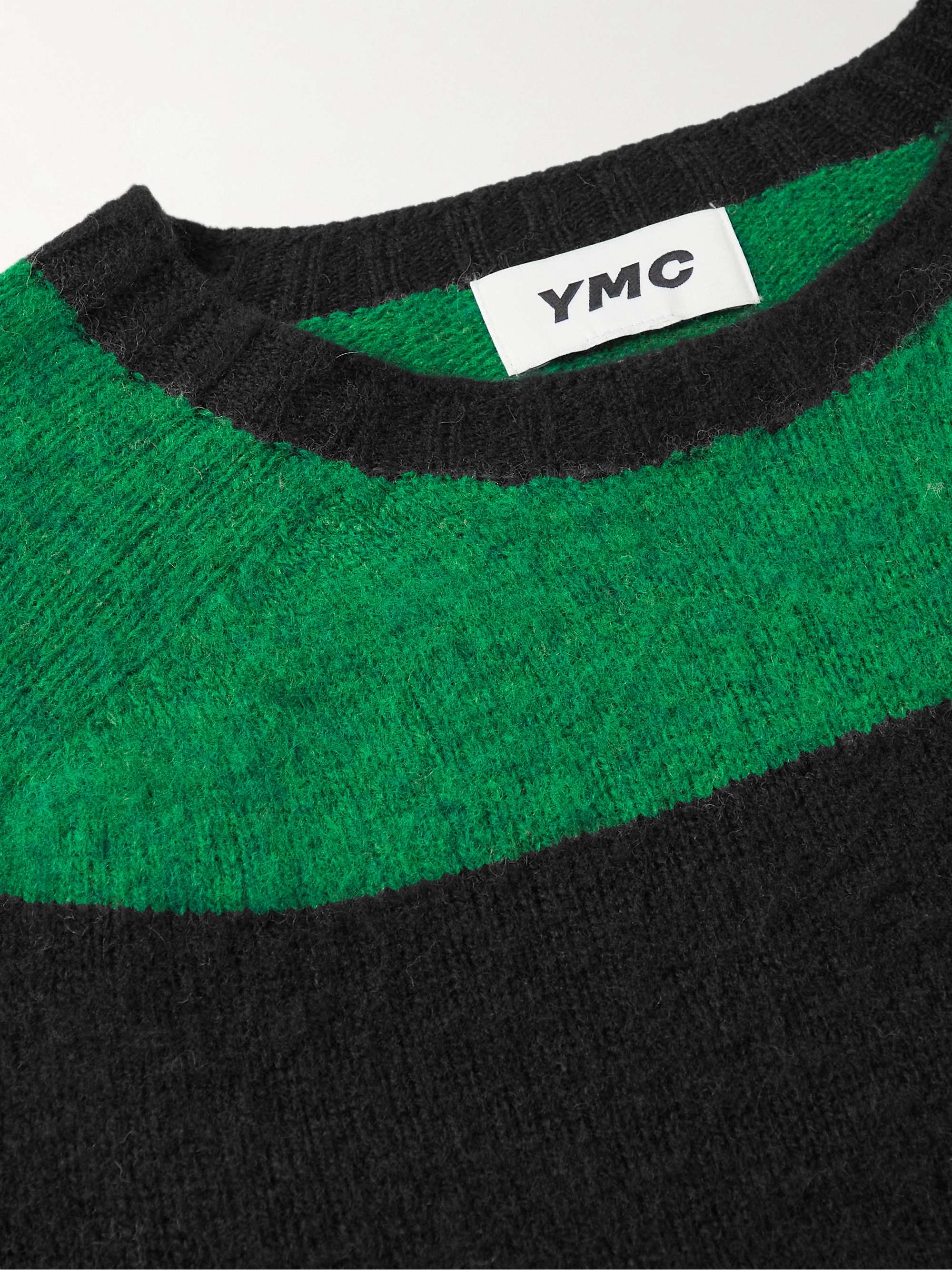YMC Striped Wool Sweater