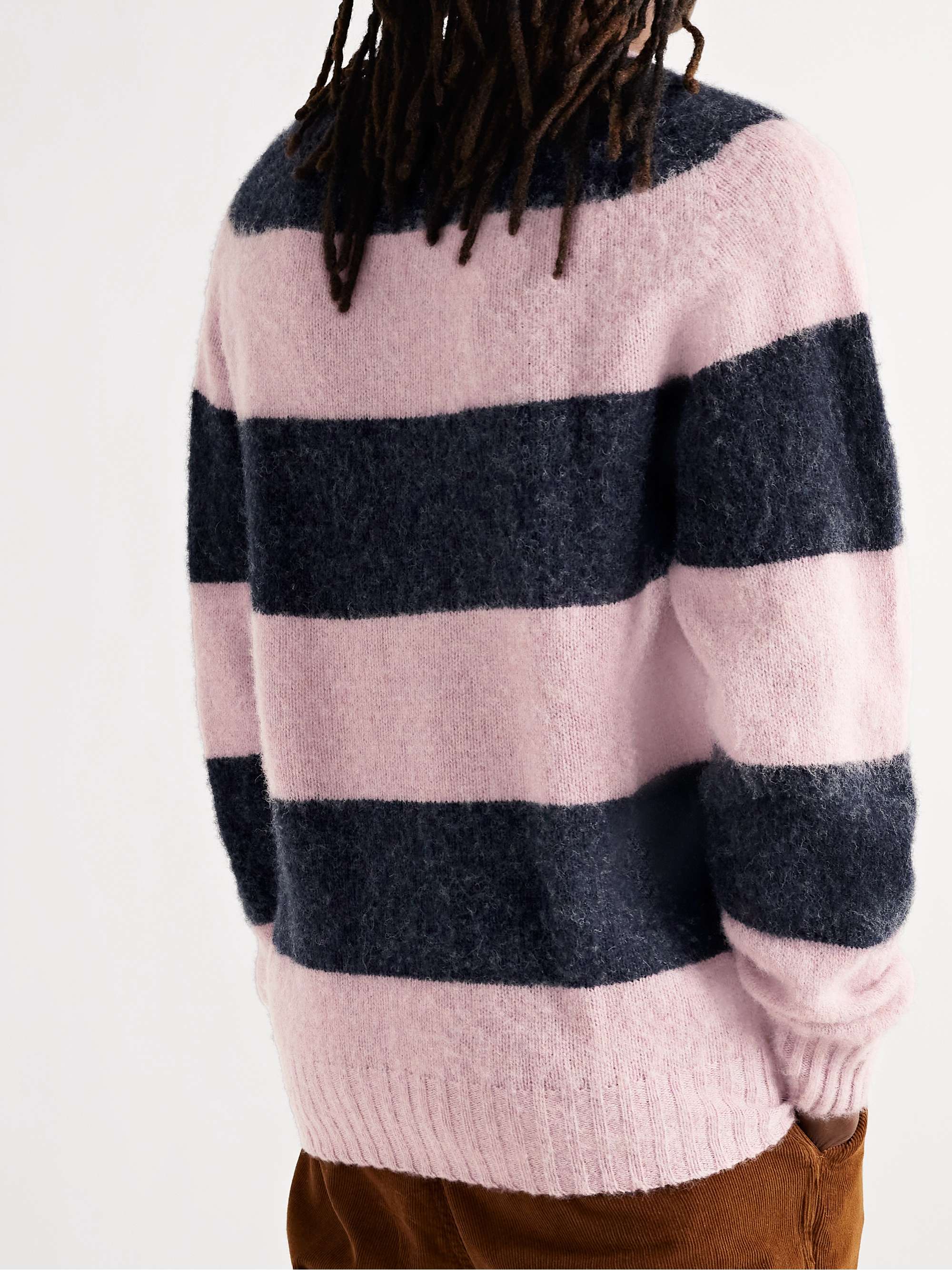 YMC Striped Wool Sweater