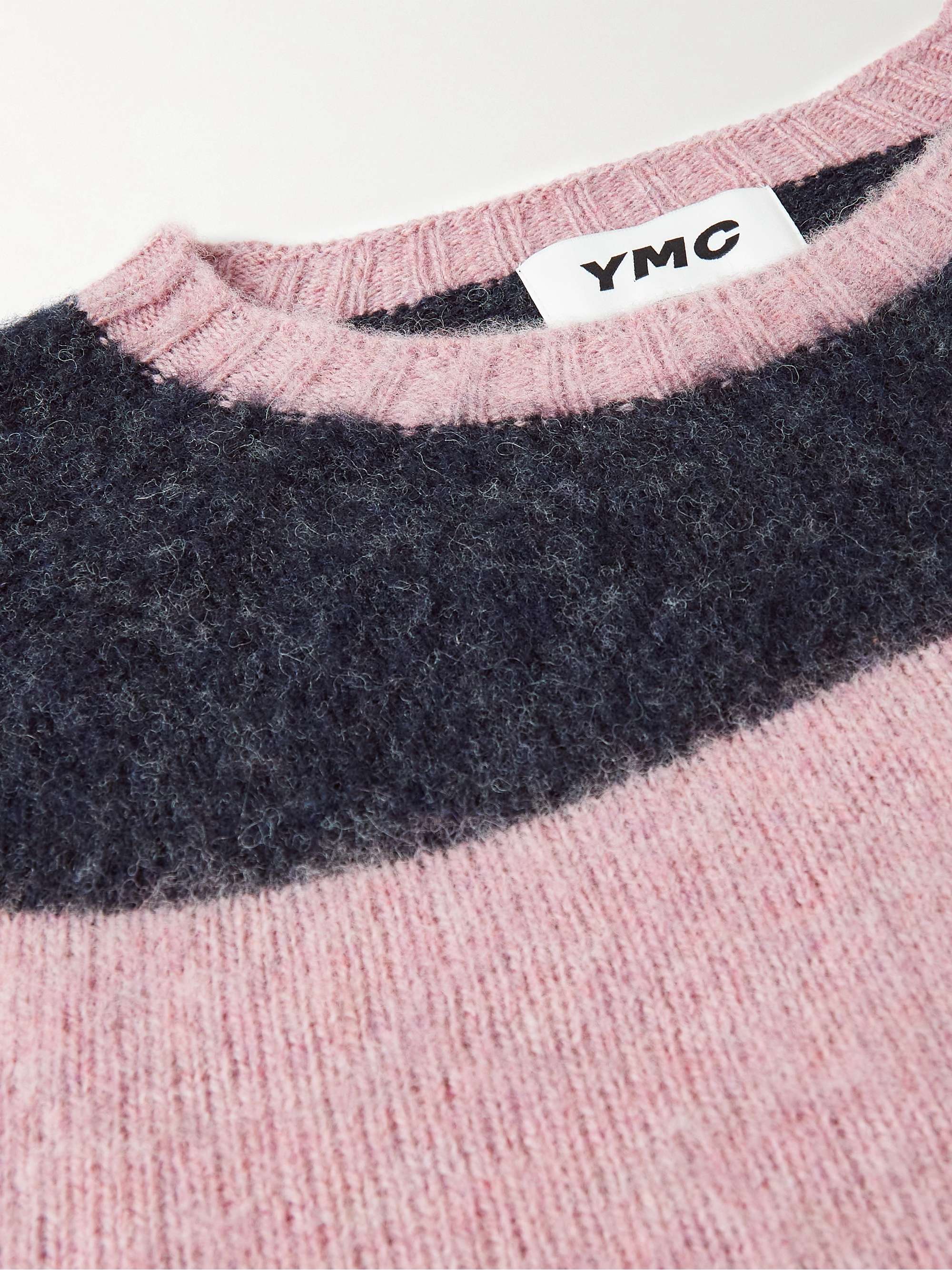 YMC Striped Wool Sweater