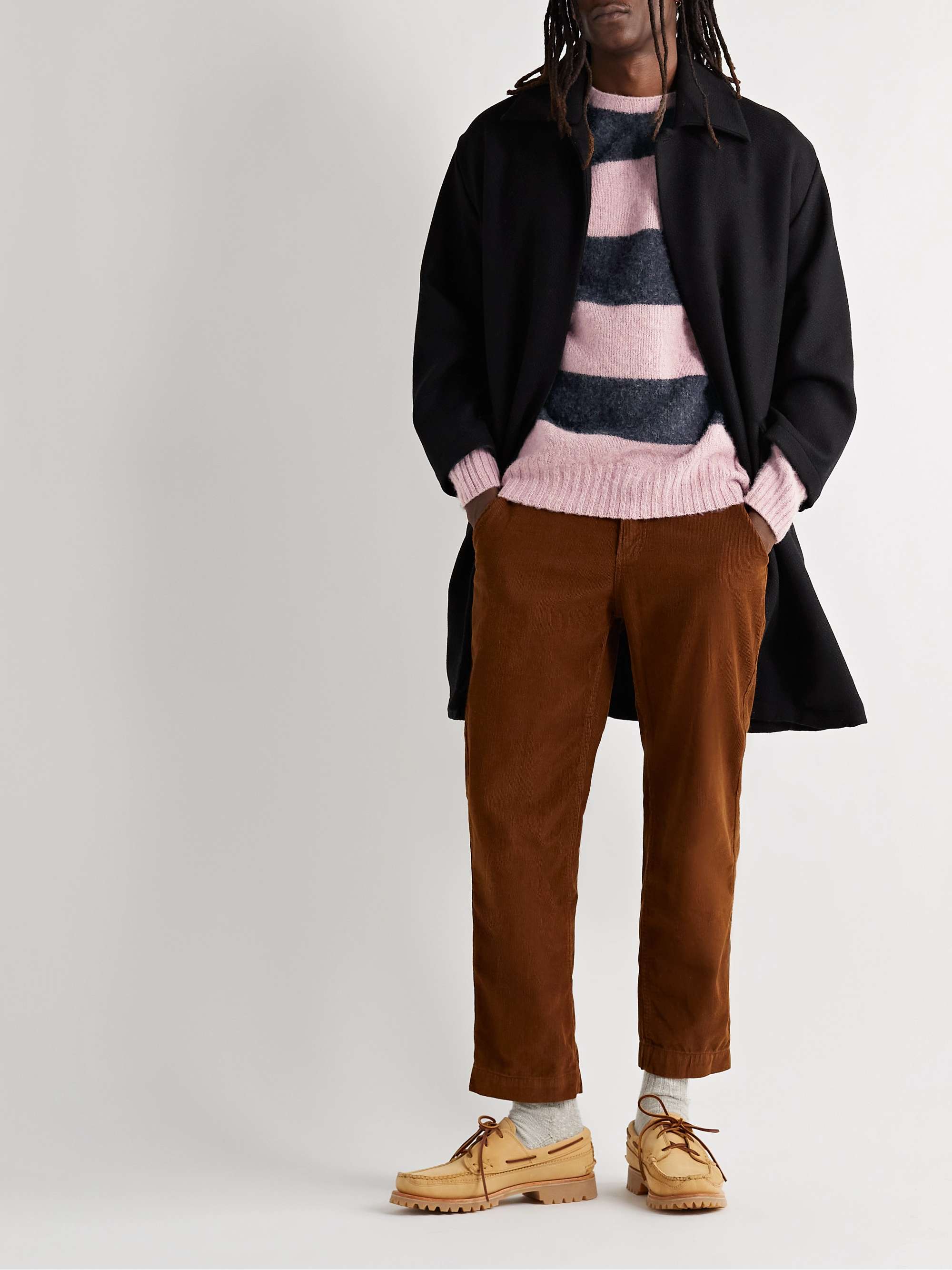 YMC Striped Wool Sweater
