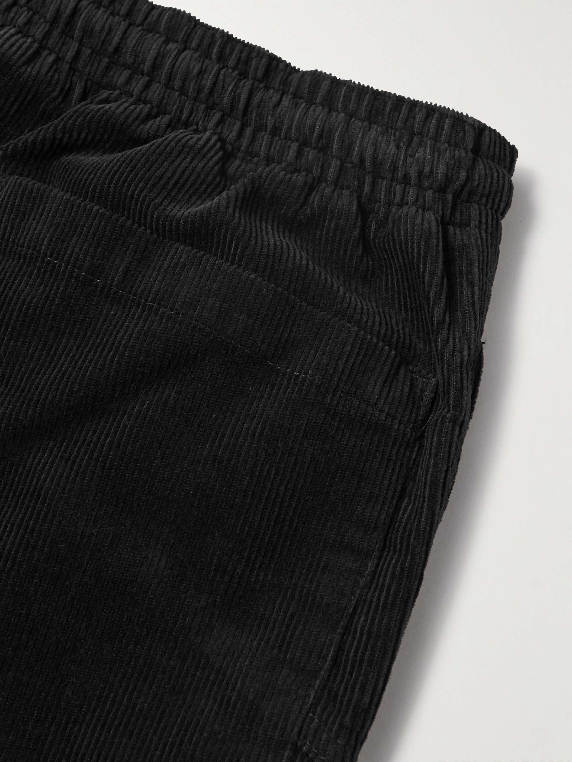 YMC Alva Tapered Cotton-Corduroy Drawstring Trousers