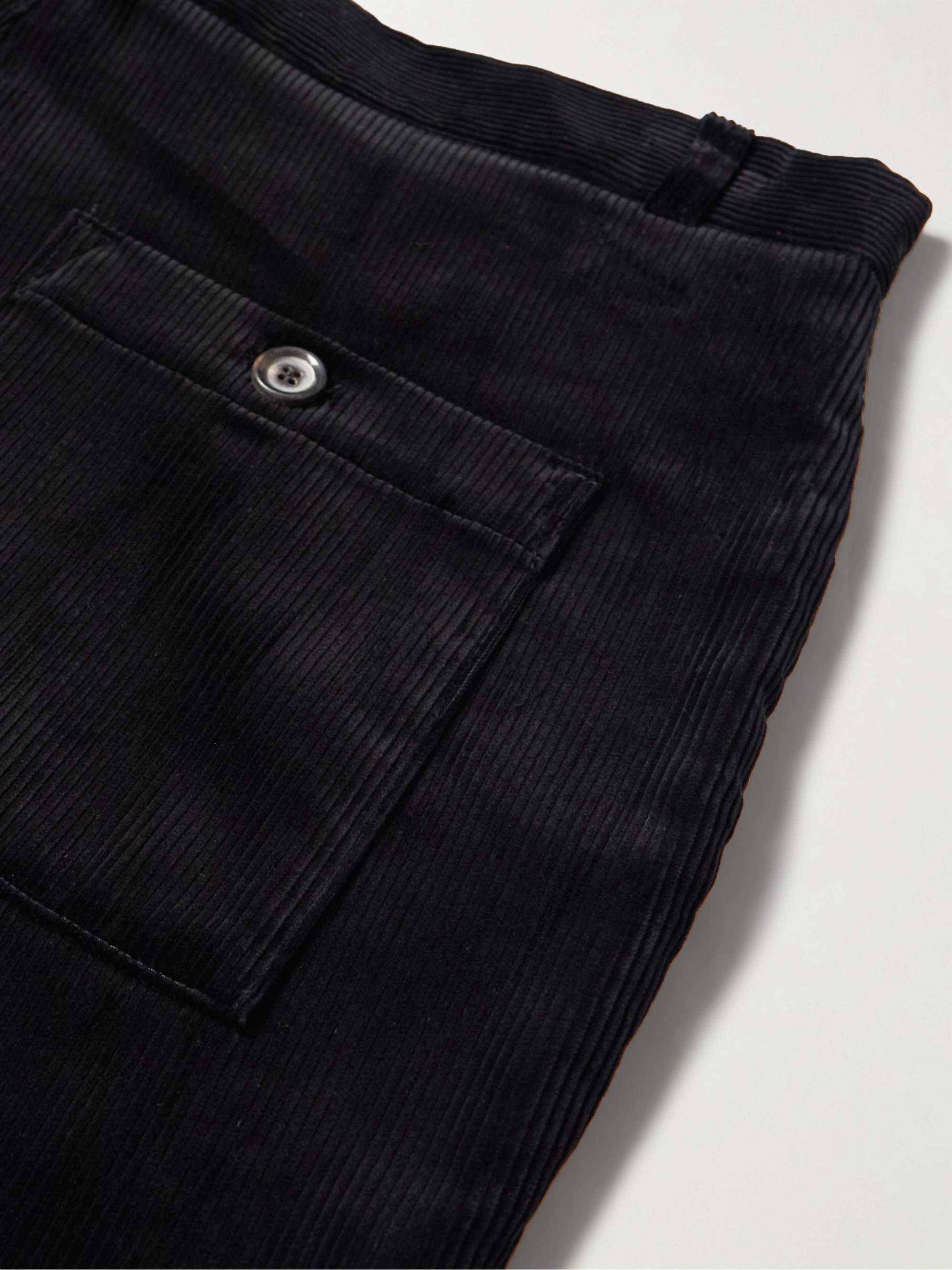 OLIVER SPENCER Judo Cotton-Corduroy Cargo Trousers