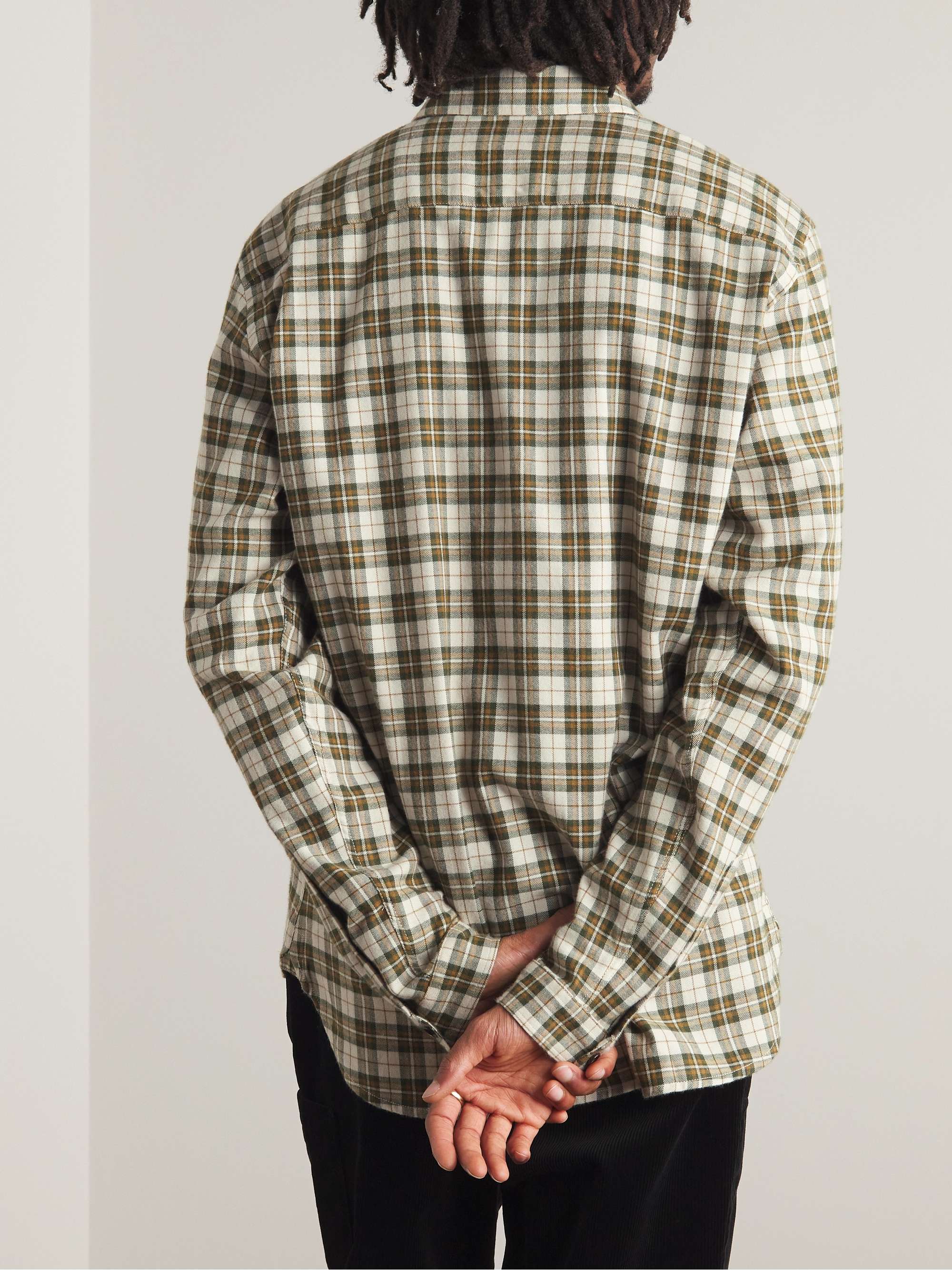 OLIVER SPENCER New York Special Cotton-Flannel Shirt