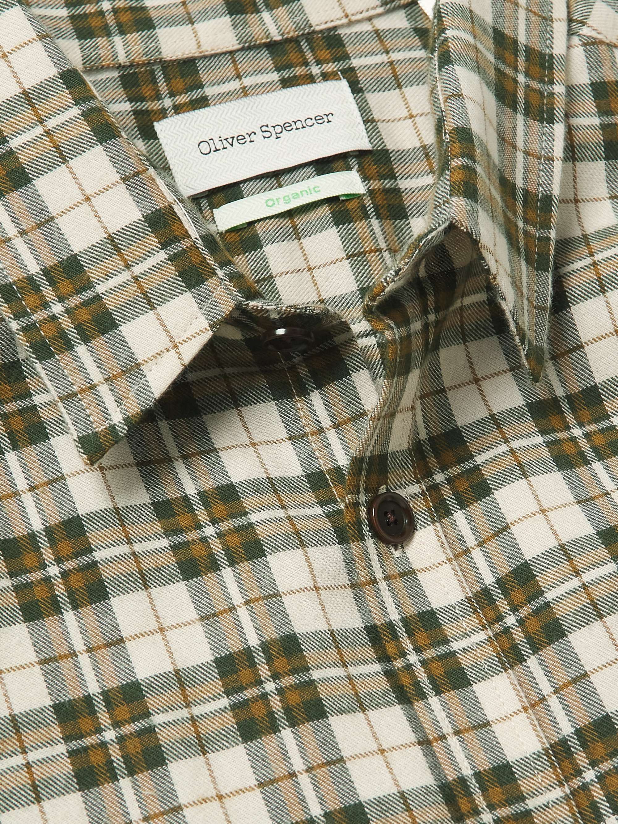 OLIVER SPENCER New York Special Cotton-Flannel Shirt