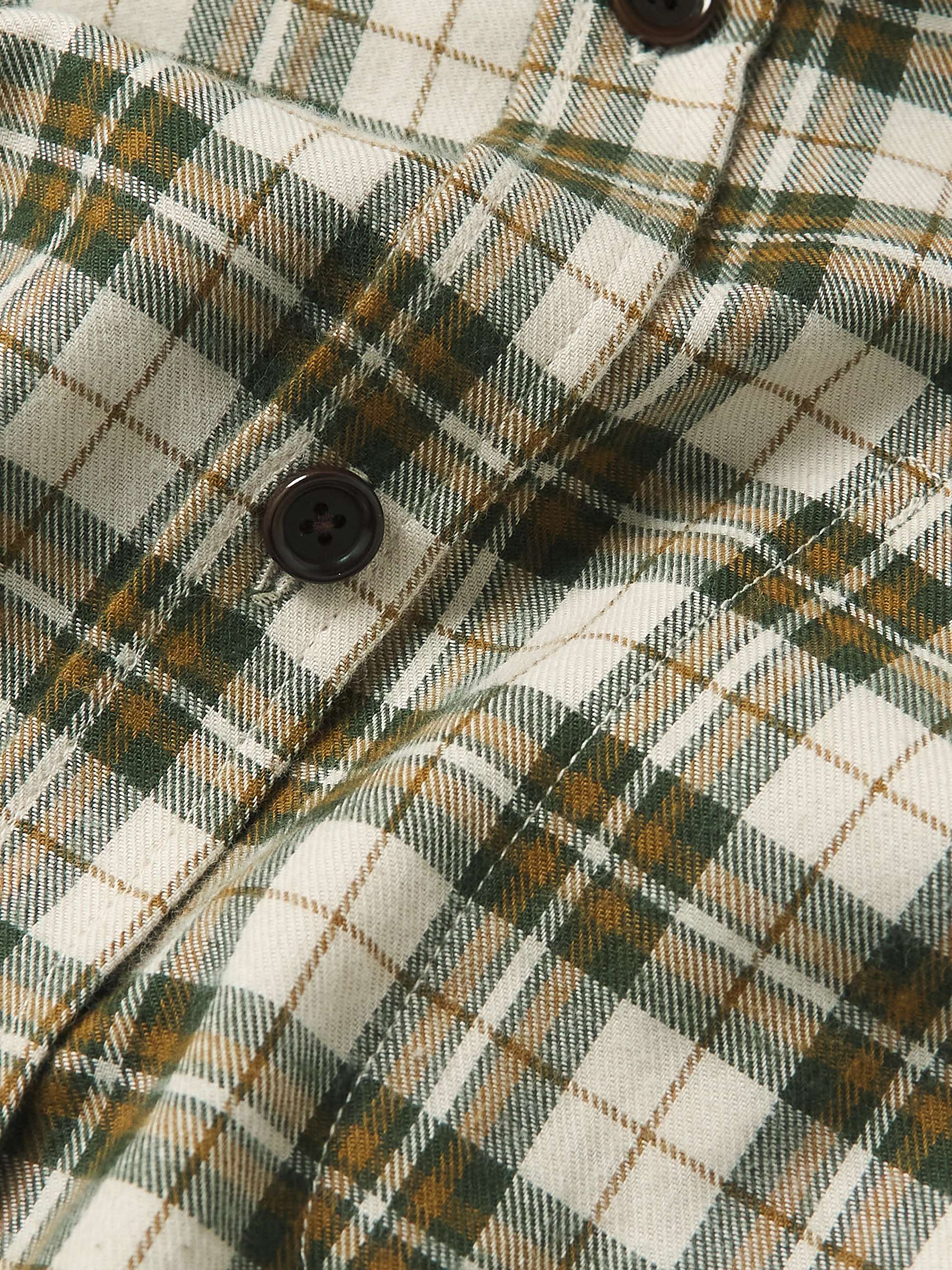 OLIVER SPENCER New York Special Cotton-Flannel Shirt