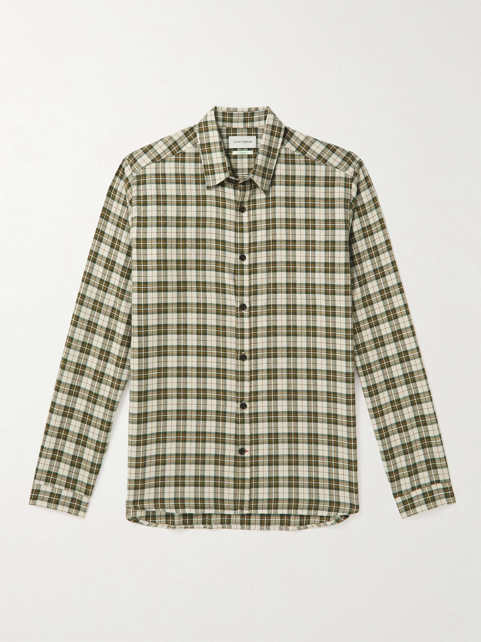 OLIVER SPENCER New York Special Cotton-Flannel Shirt for Men | MR PORTER