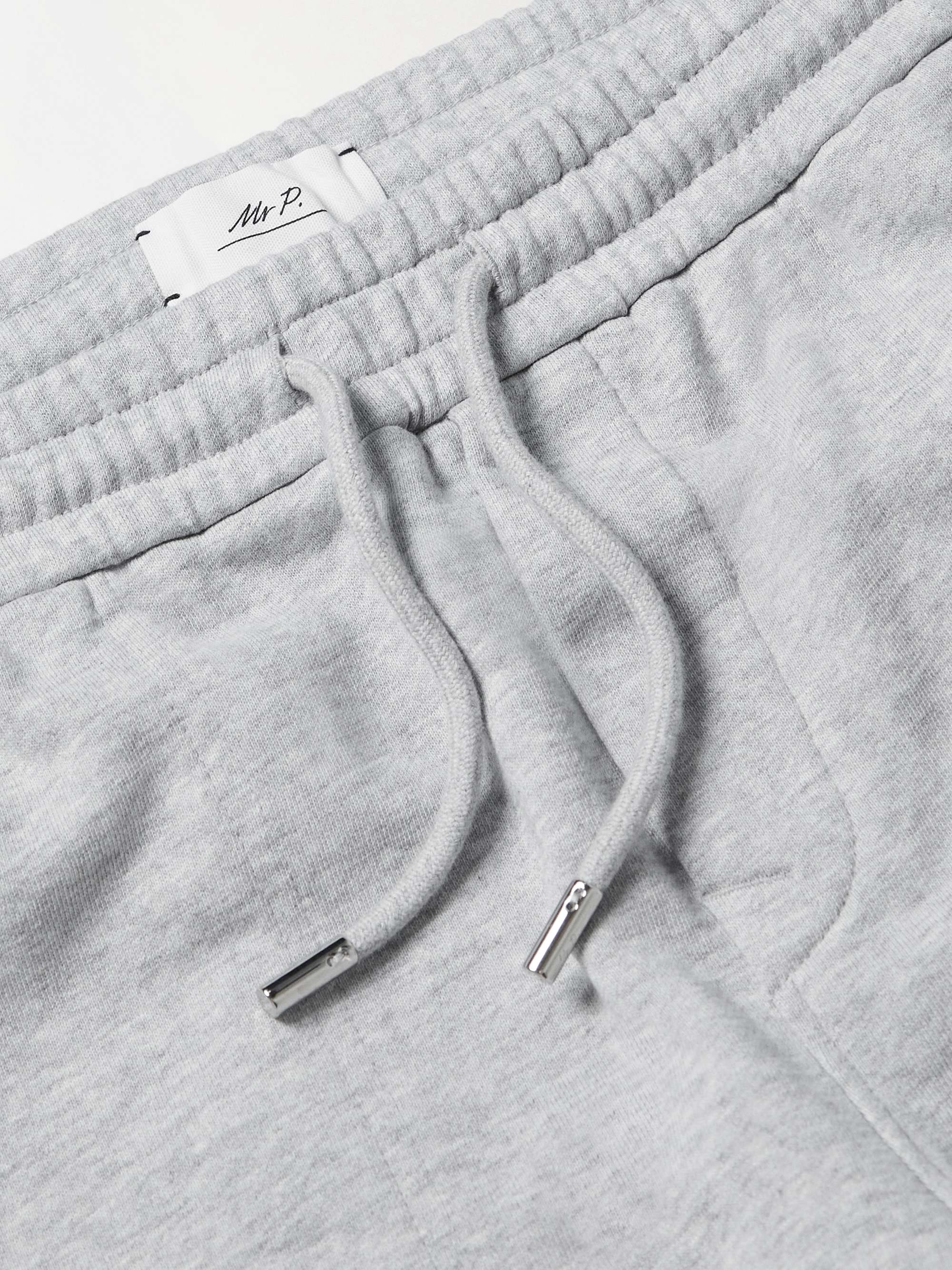MR P. Tapered Organic Cotton-Jersey Sweatpants