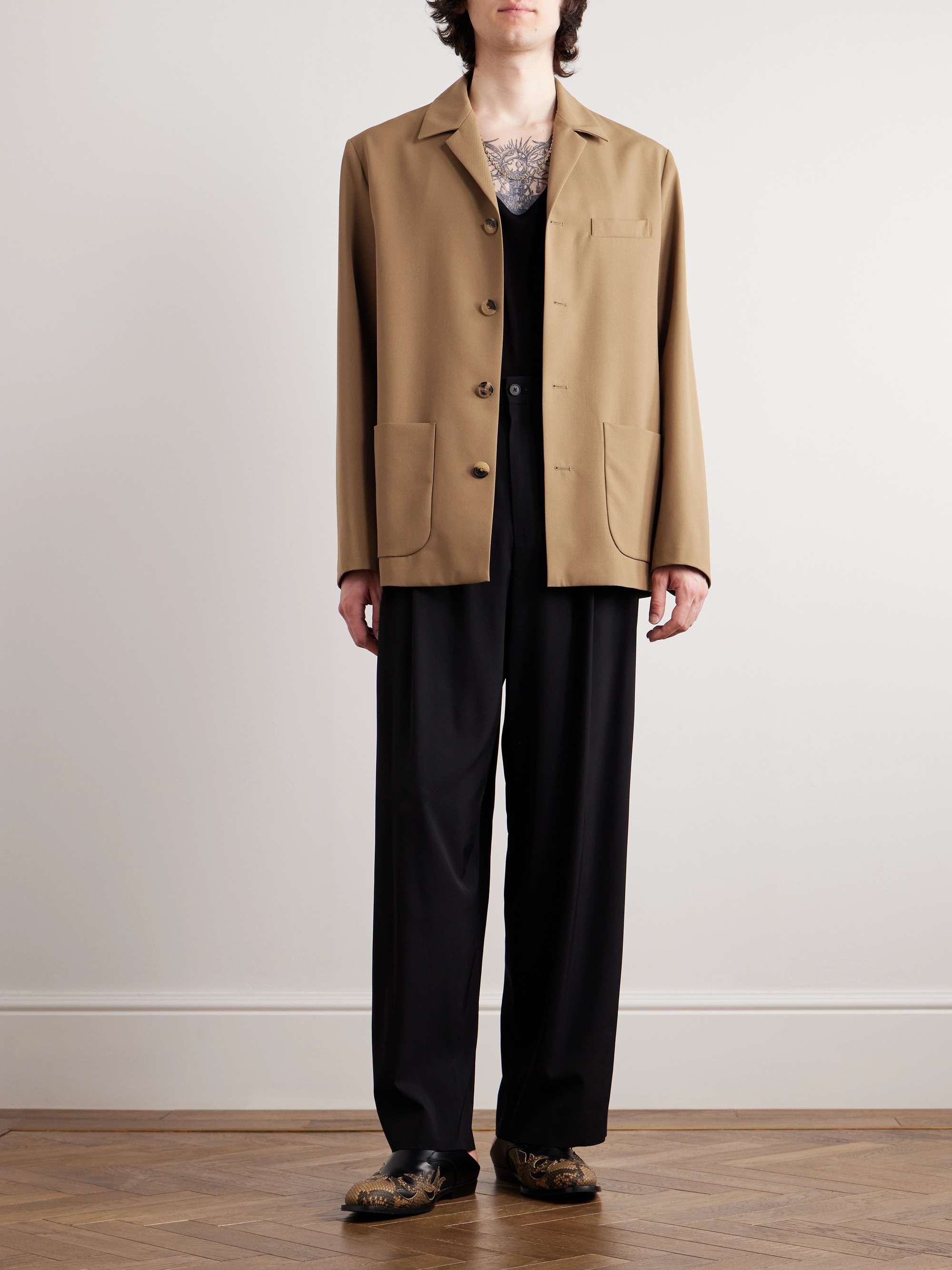 DRIES VAN NOTEN Twill Jacket