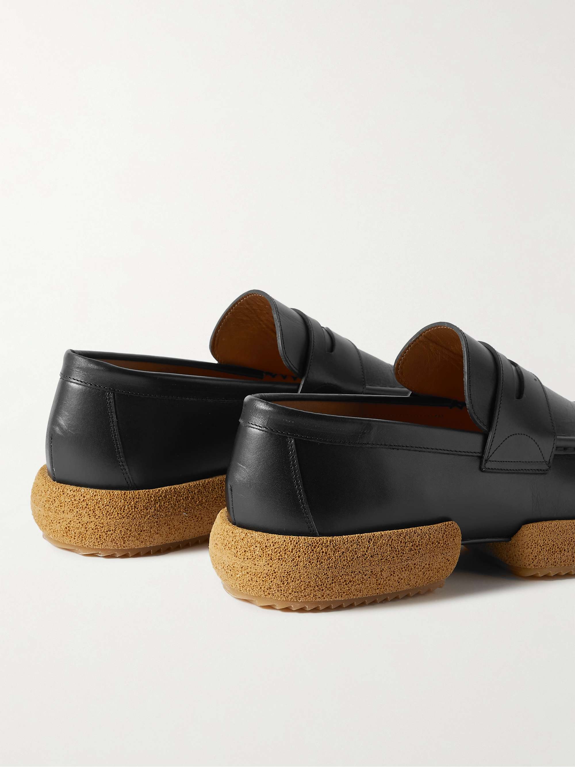 DRIES VAN NOTEN Leather Loafers