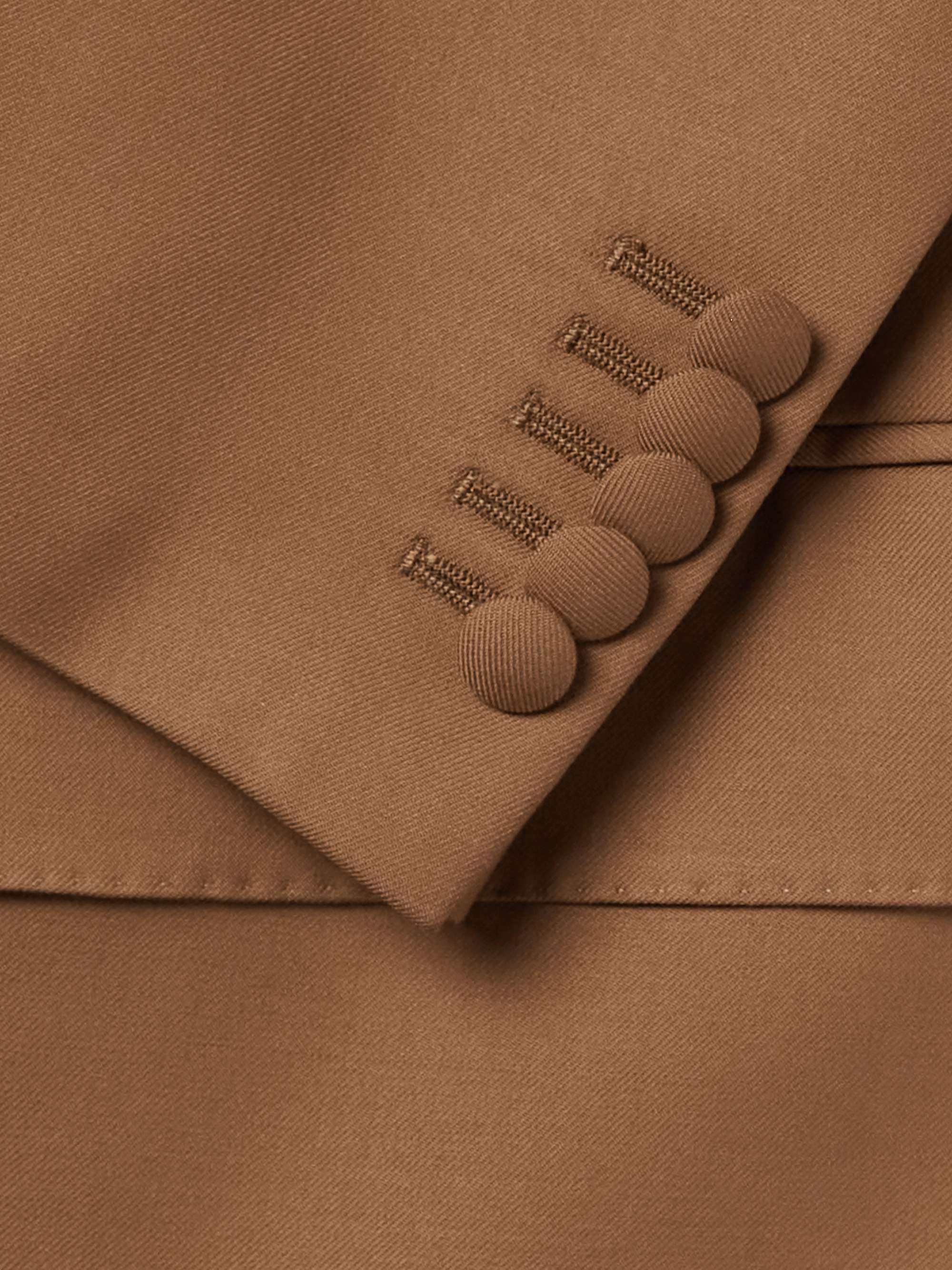 UMIT BENAN + Jacques Marie Mage Double-Breasted Wool-Twill Suit Jacket
