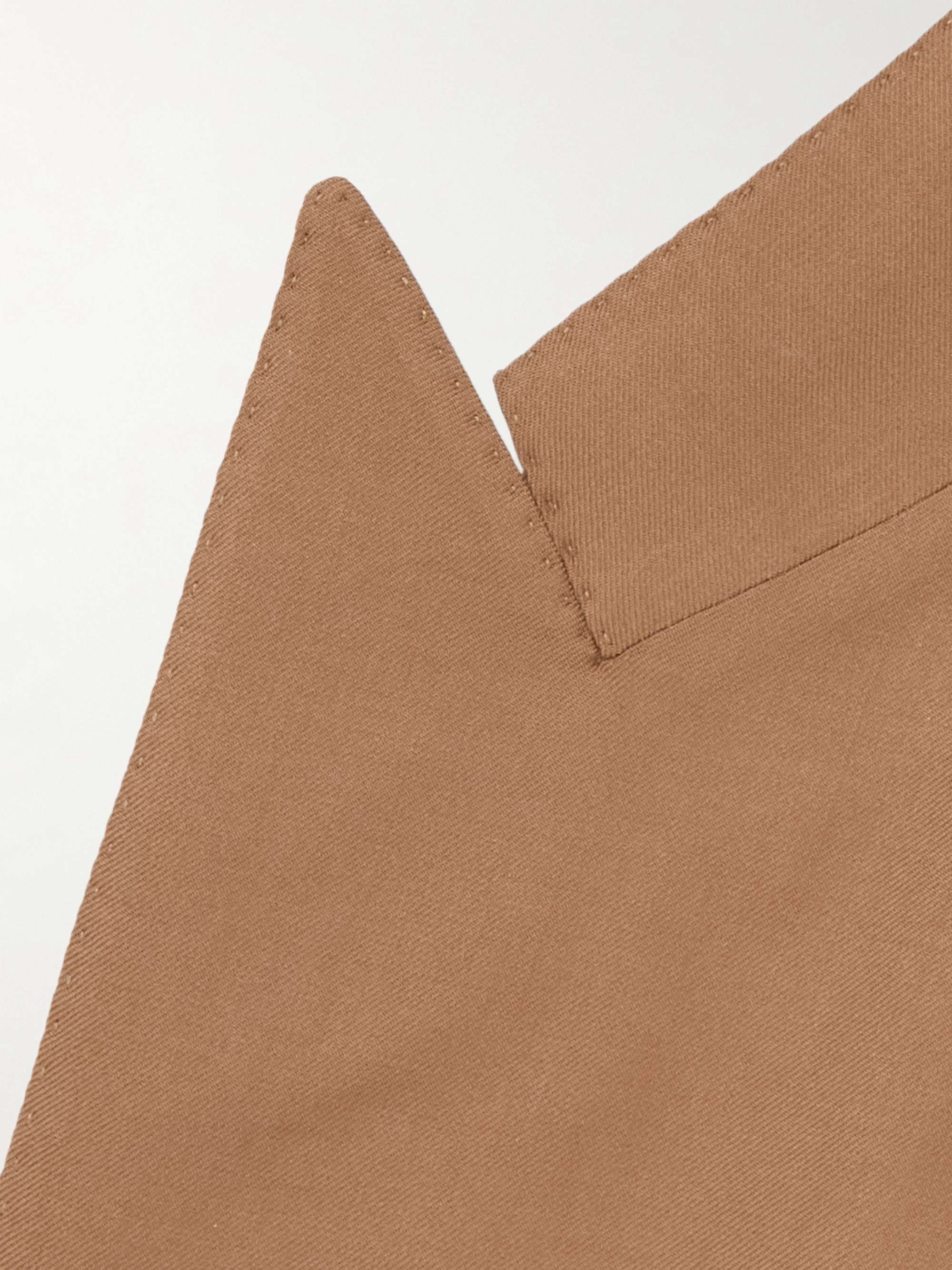 UMIT BENAN + Jacques Marie Mage Double-Breasted Wool-Twill Suit Jacket