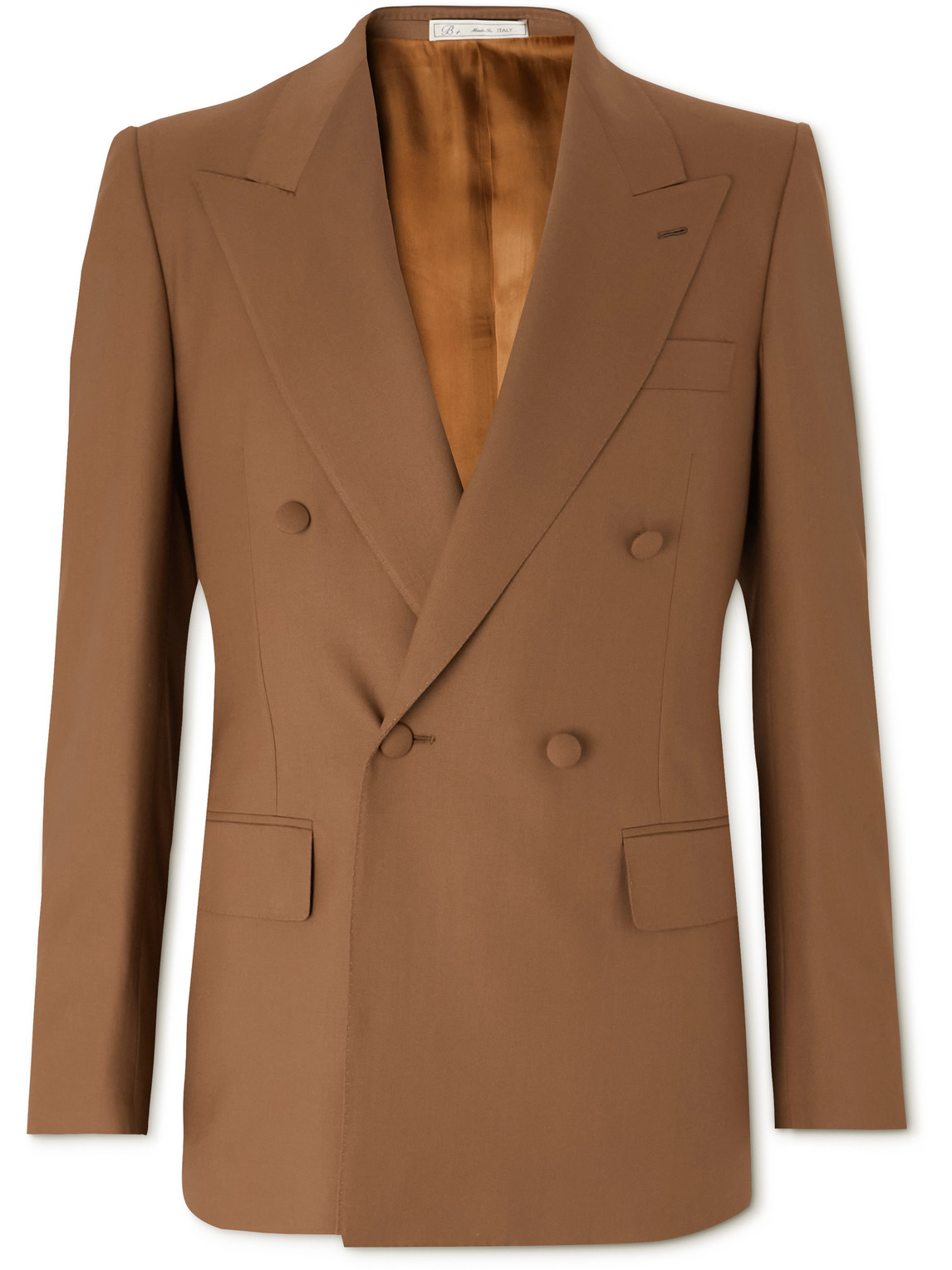 Jacques Marie Mage Double-Breasted Wool-Twill Suit Jacket