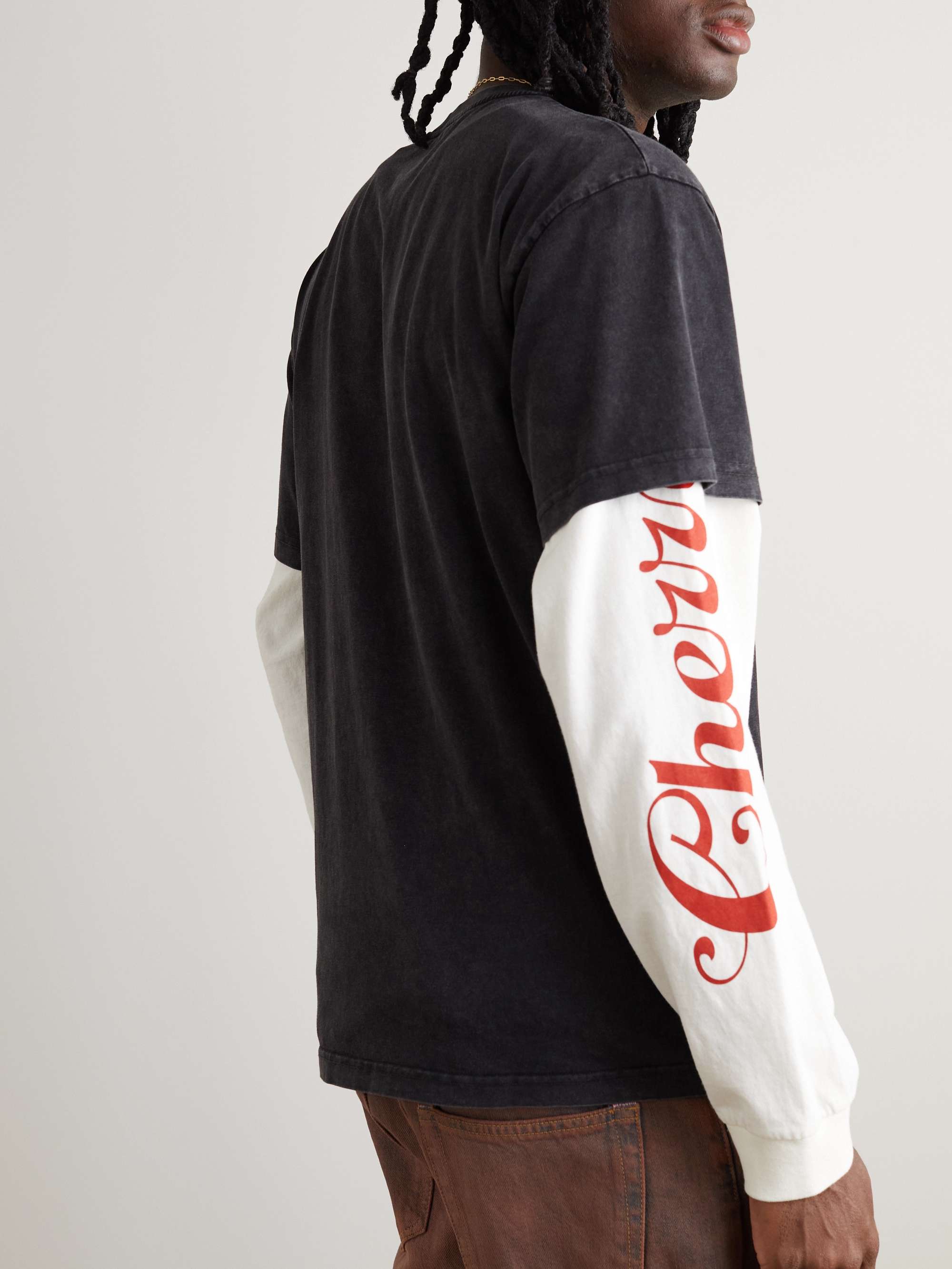 JW ANDERSON Printed Cotton-Jersey T-Shirt