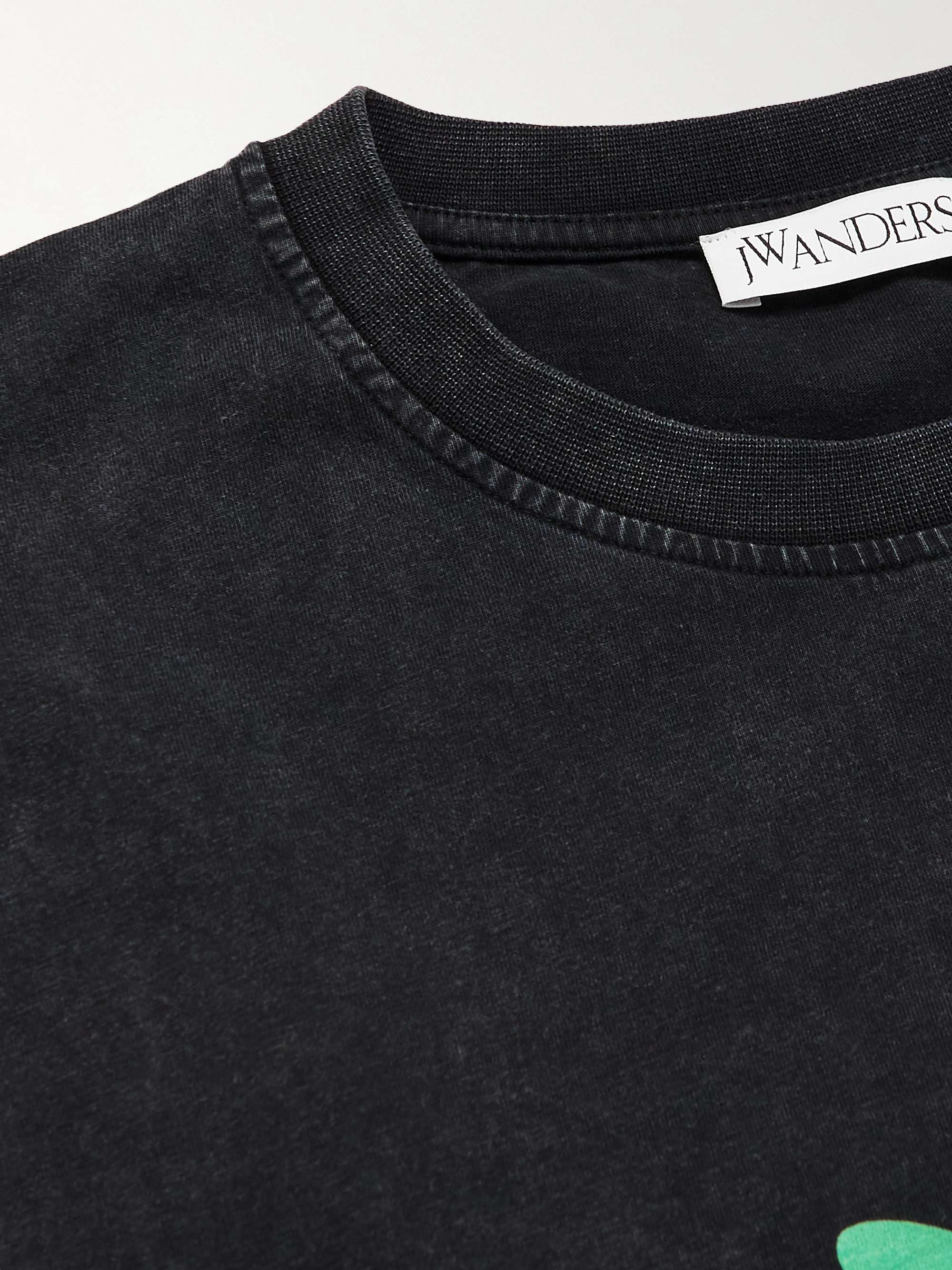 JW ANDERSON Printed Cotton-Jersey T-Shirt