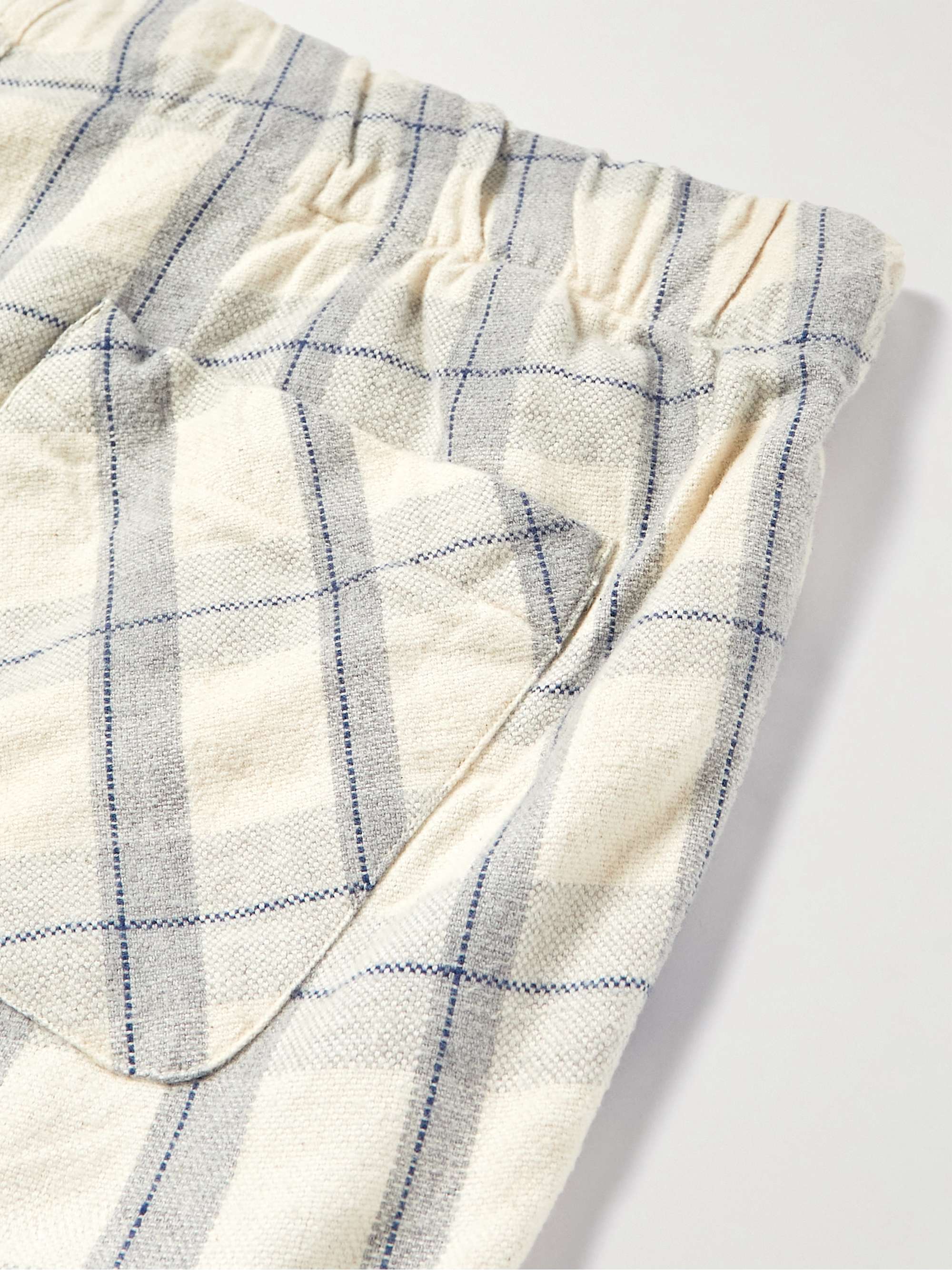 ORIGINAL MADRAS Checked Cotton-Madras Pyjama Trousers