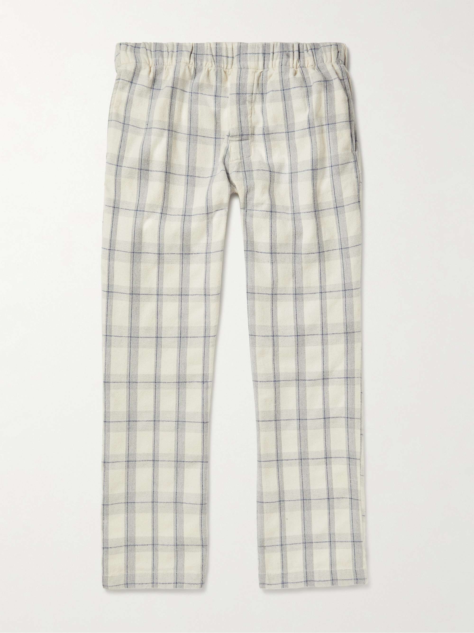 ORIGINAL MADRAS Checked Cotton-Madras Pyjama Trousers