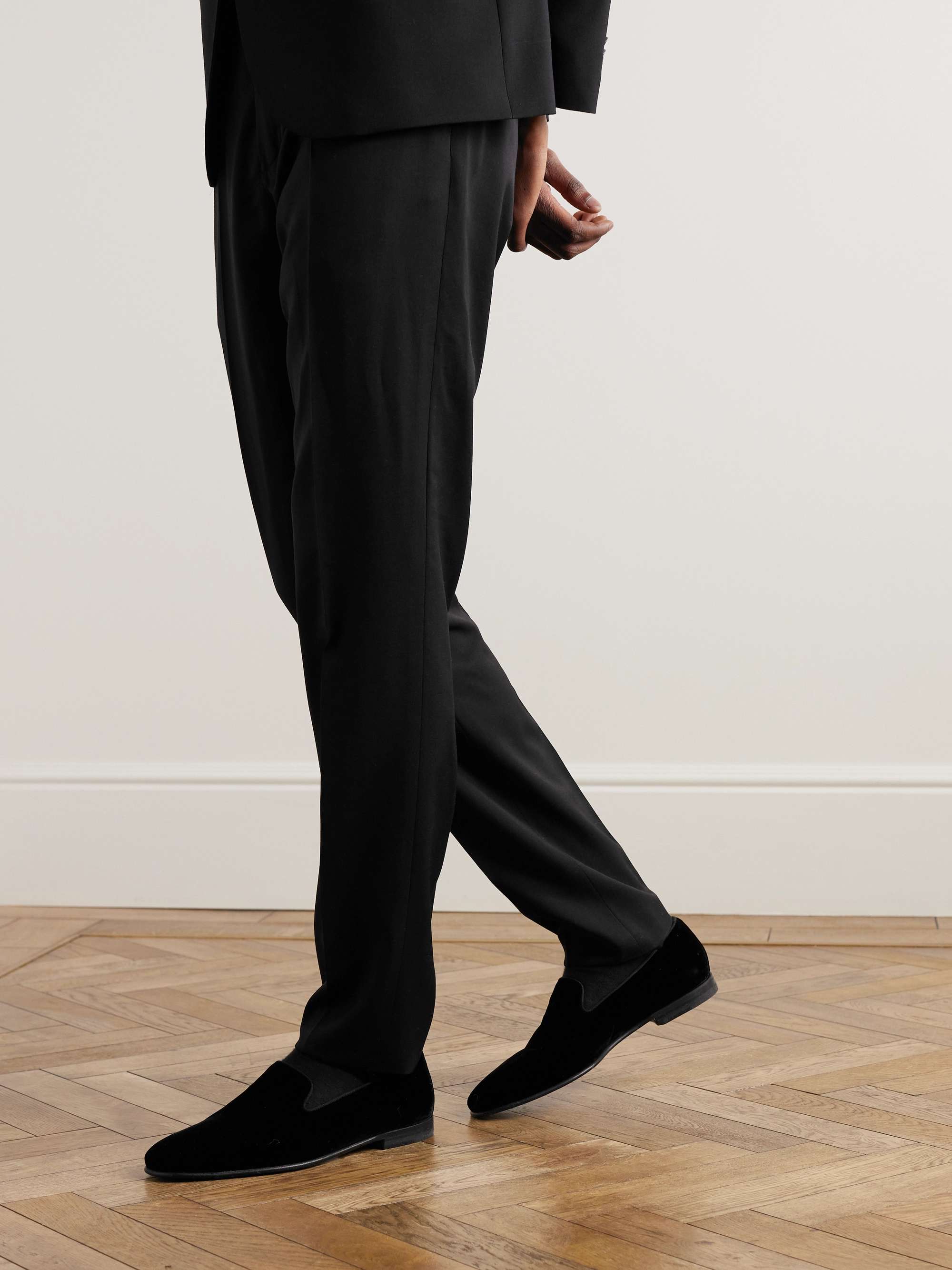 Mario velvet loafers