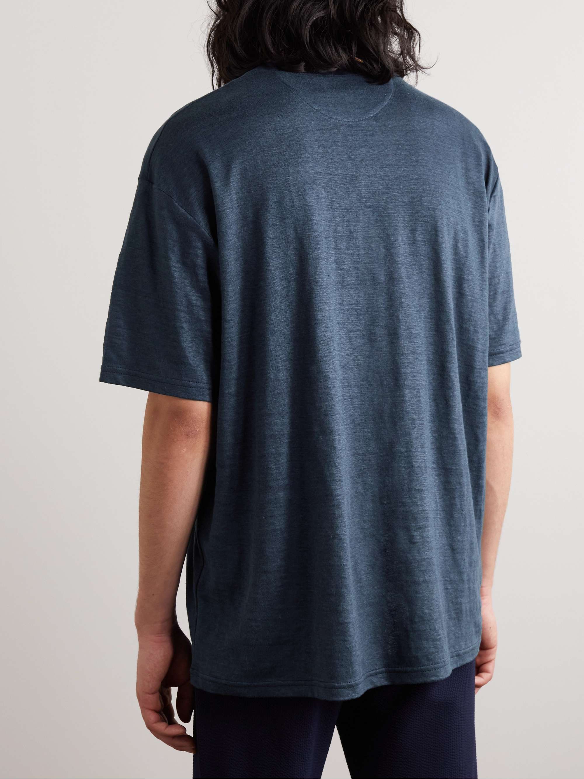 DE BONNE FACTURE Linen-Jersey T-Shirt for Men | MR PORTER