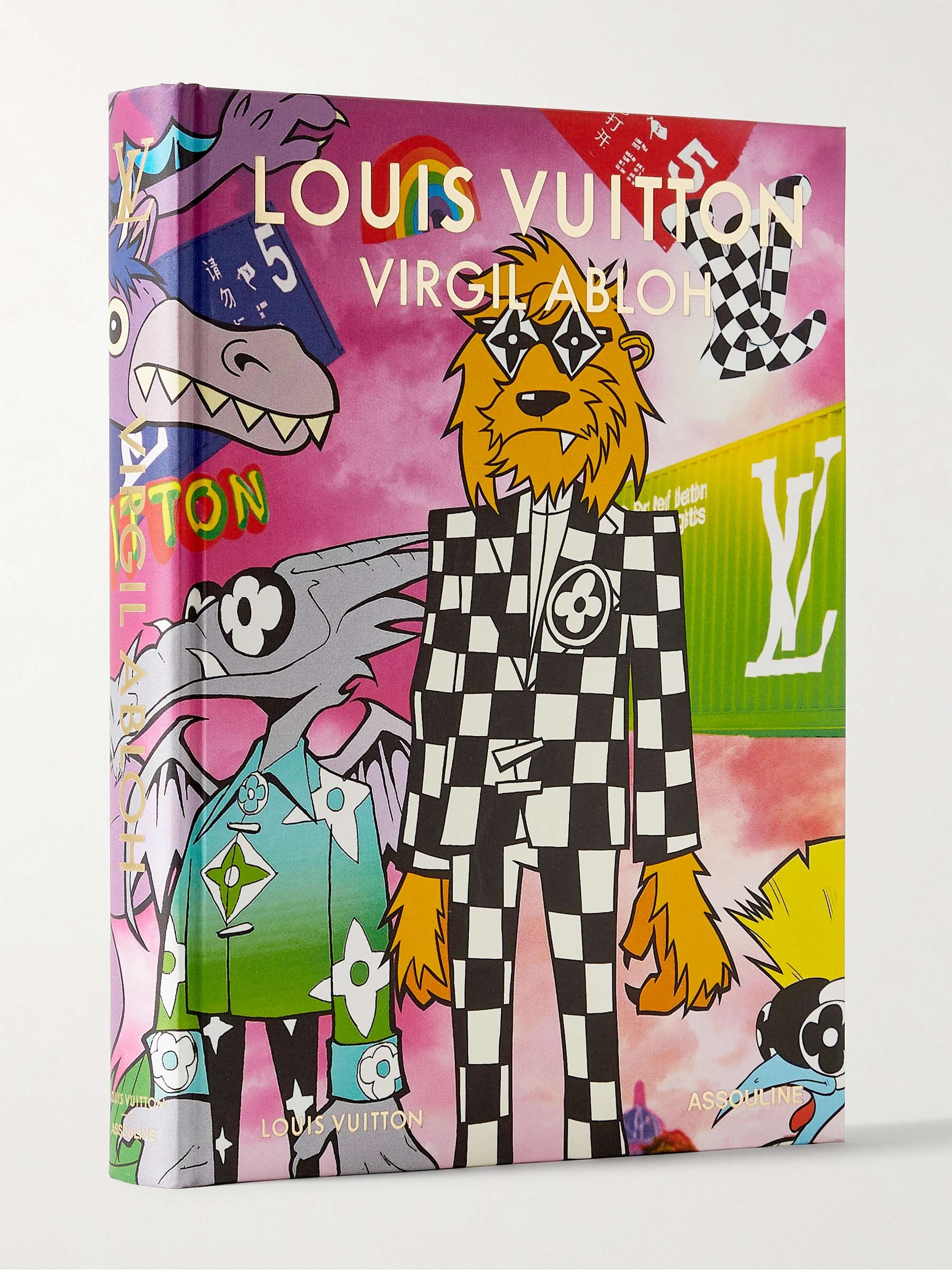 ASSOULINE Louis Vuitton: Virgil Abloh (Classic Cartoon) Hardcover Book