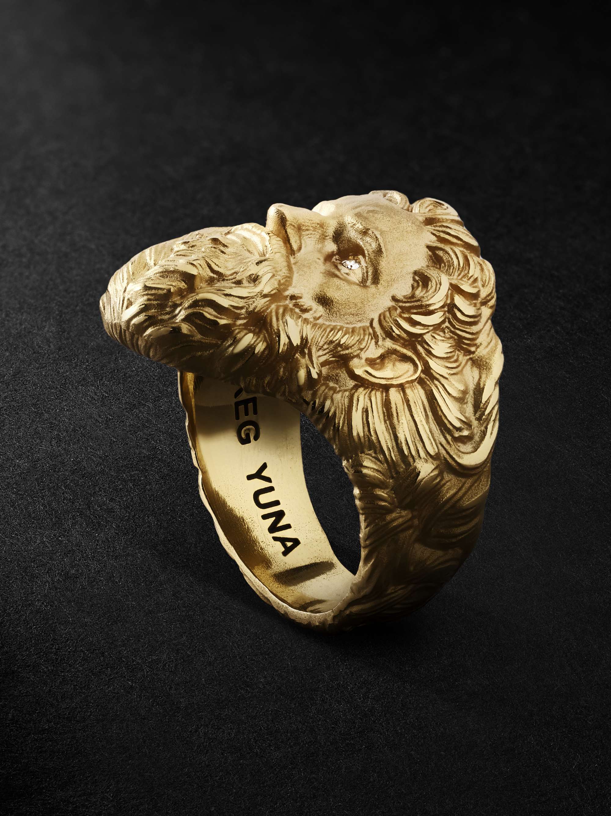 GREG YUNA Moses Gold Diamond Ring