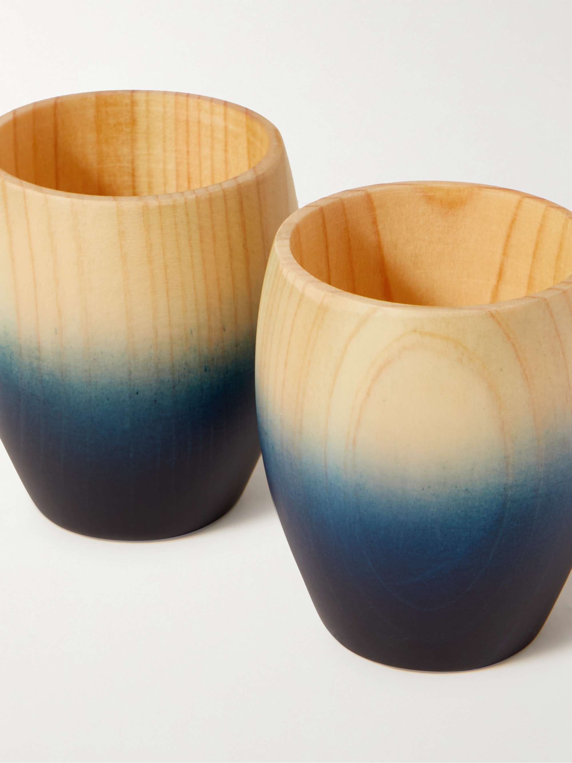 JAPANESE CRAFT Aola Hinoki Wood Sake Cup and Bottle Set