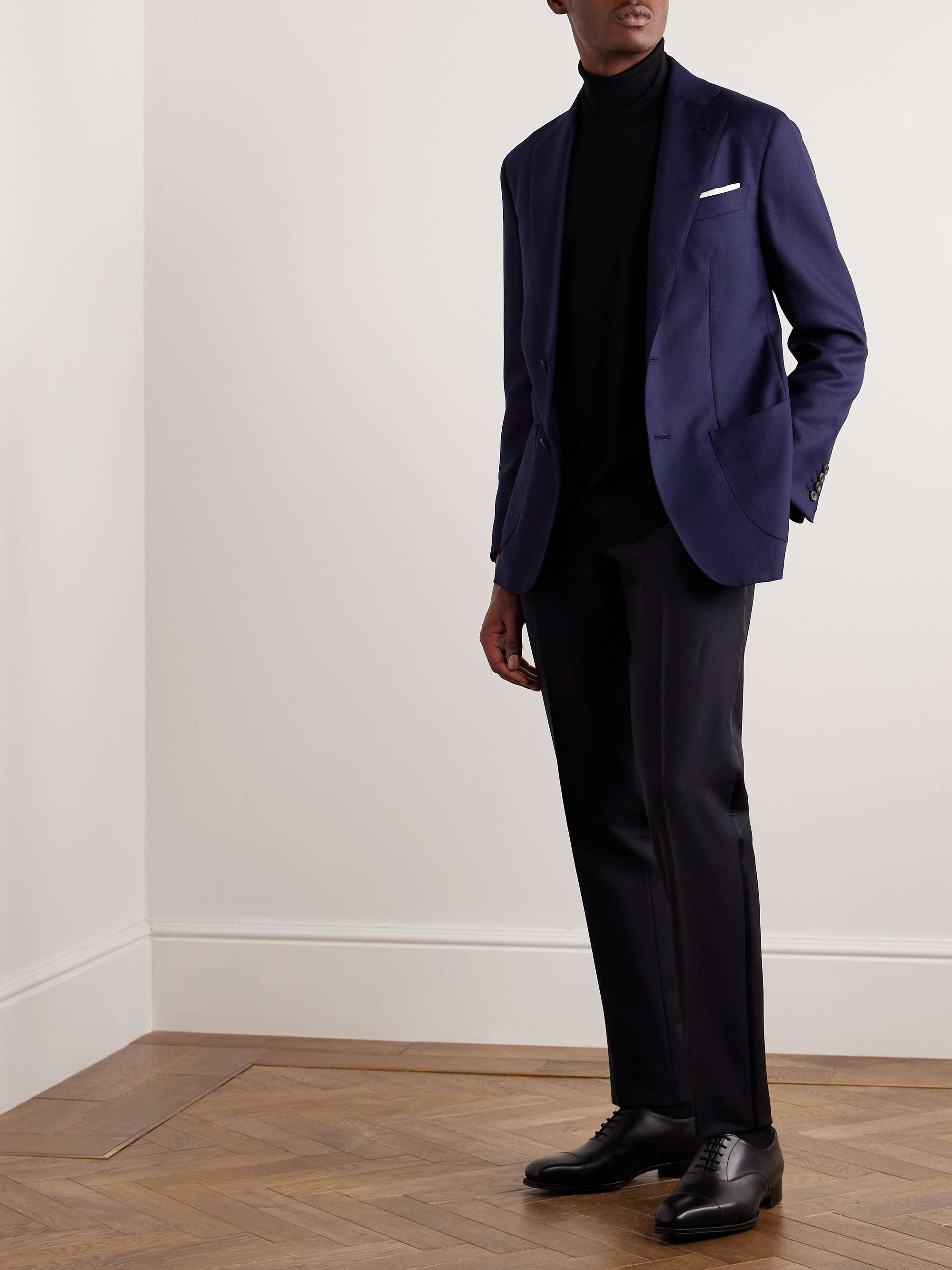 THOM SWEENEY Wool-Hopsack Blazer for Men | MR PORTER