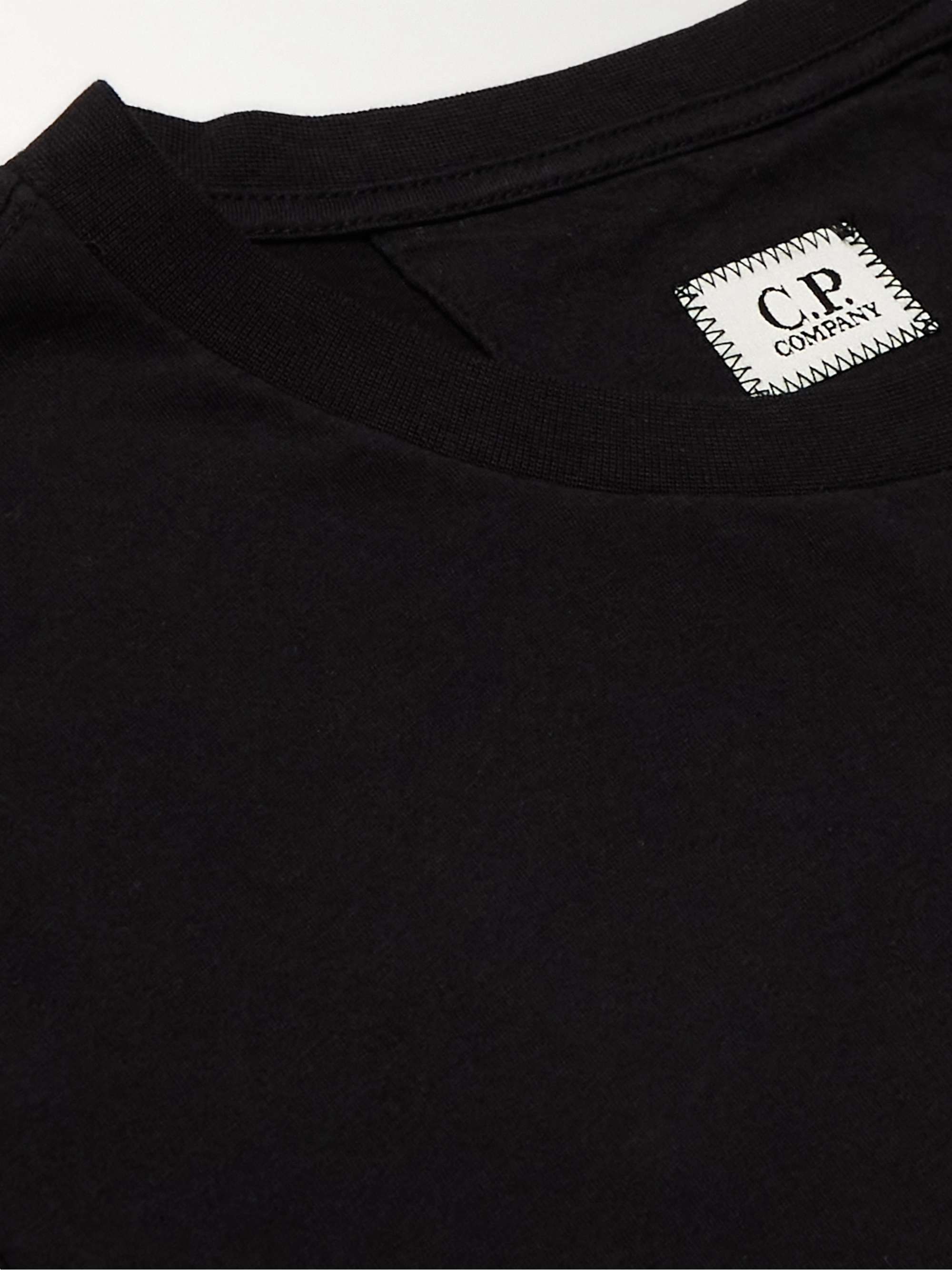 C.P. COMPANY Logo-Appliquéd Cotton-Jersey T-Shirt