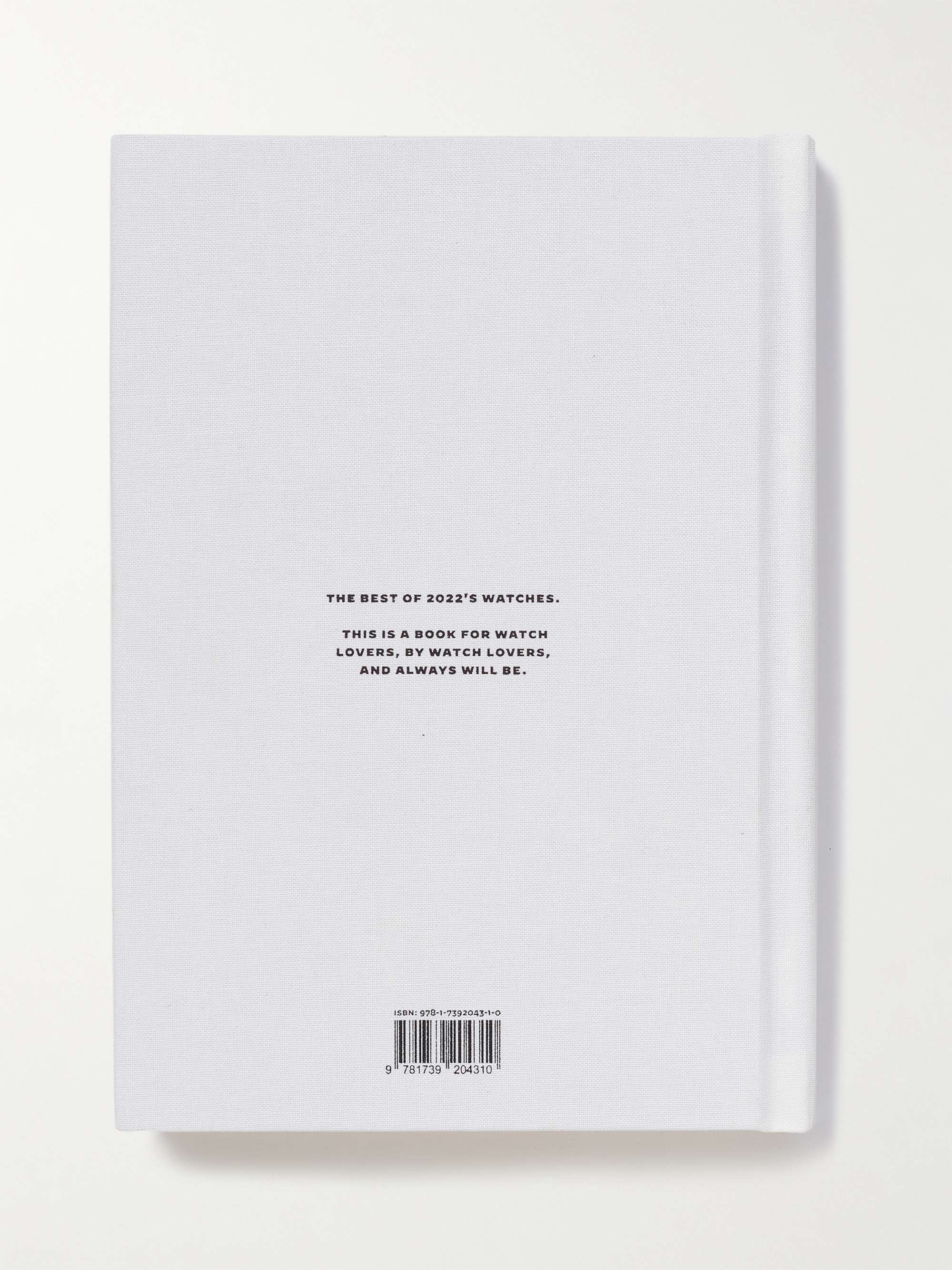 THE WATCH ANNUAL The Watch Annual 2022 Exclusive MR PORTER Edition Hardcover Book