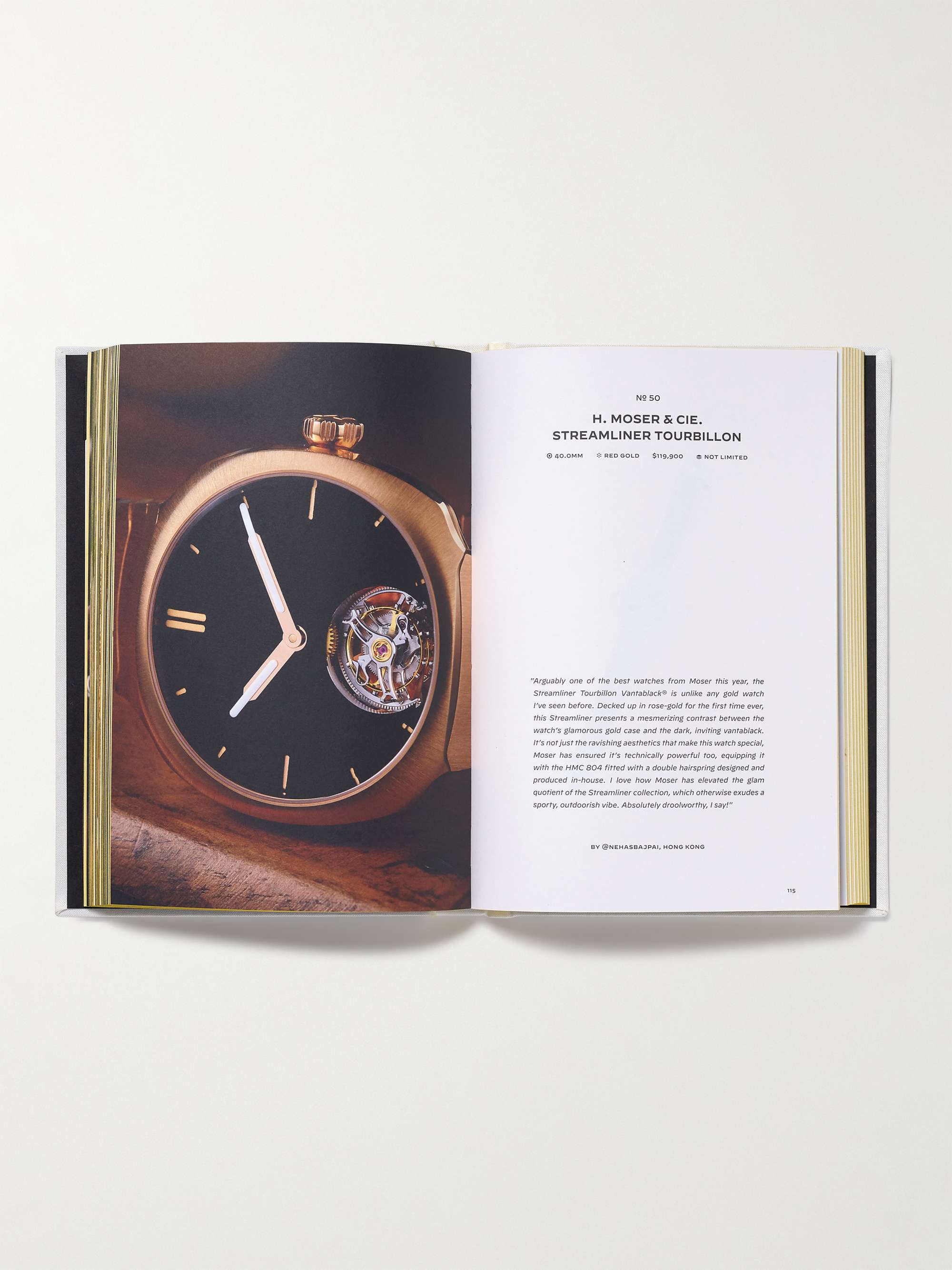 THE WATCH ANNUAL The Watch Annual 2022 Exclusive MR PORTER Edition Hardcover Book