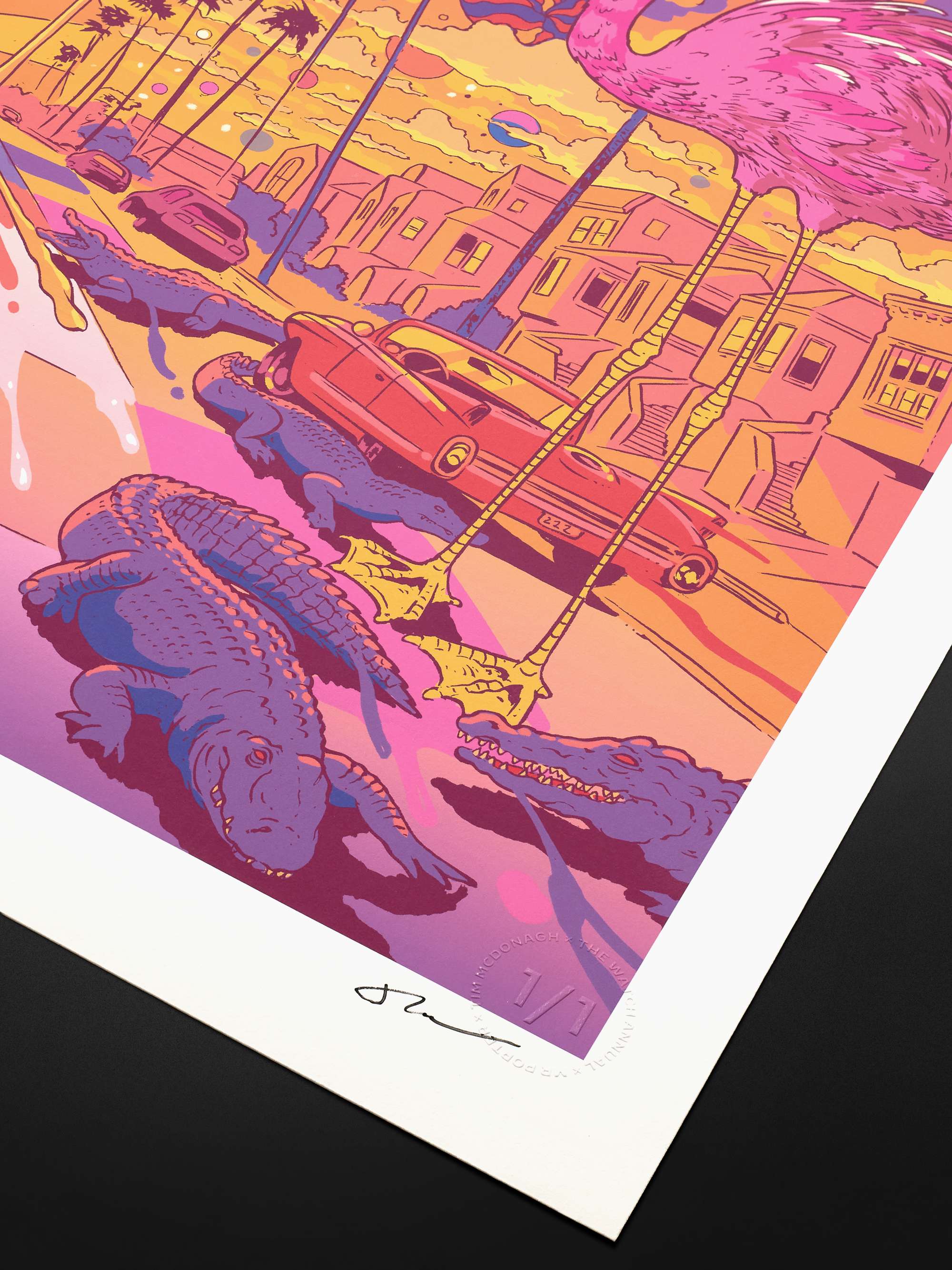 THE WATCH ANNUAL Unframed Tim McDonagh Illustrations, 21" x 30"