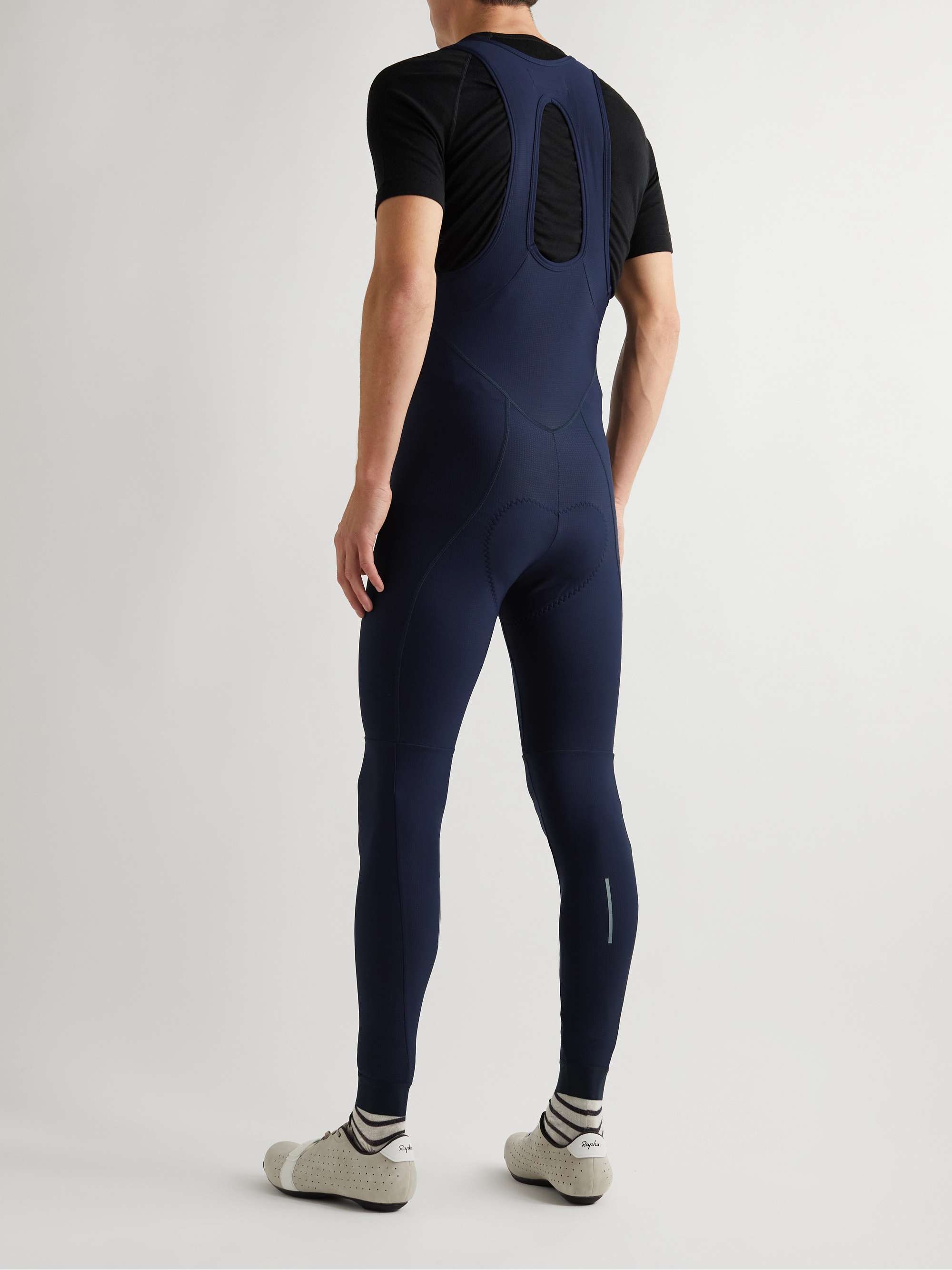 CAFE DU CYCLISTE Marie Mesh-Panelled Jersey Cycling Bib Tights