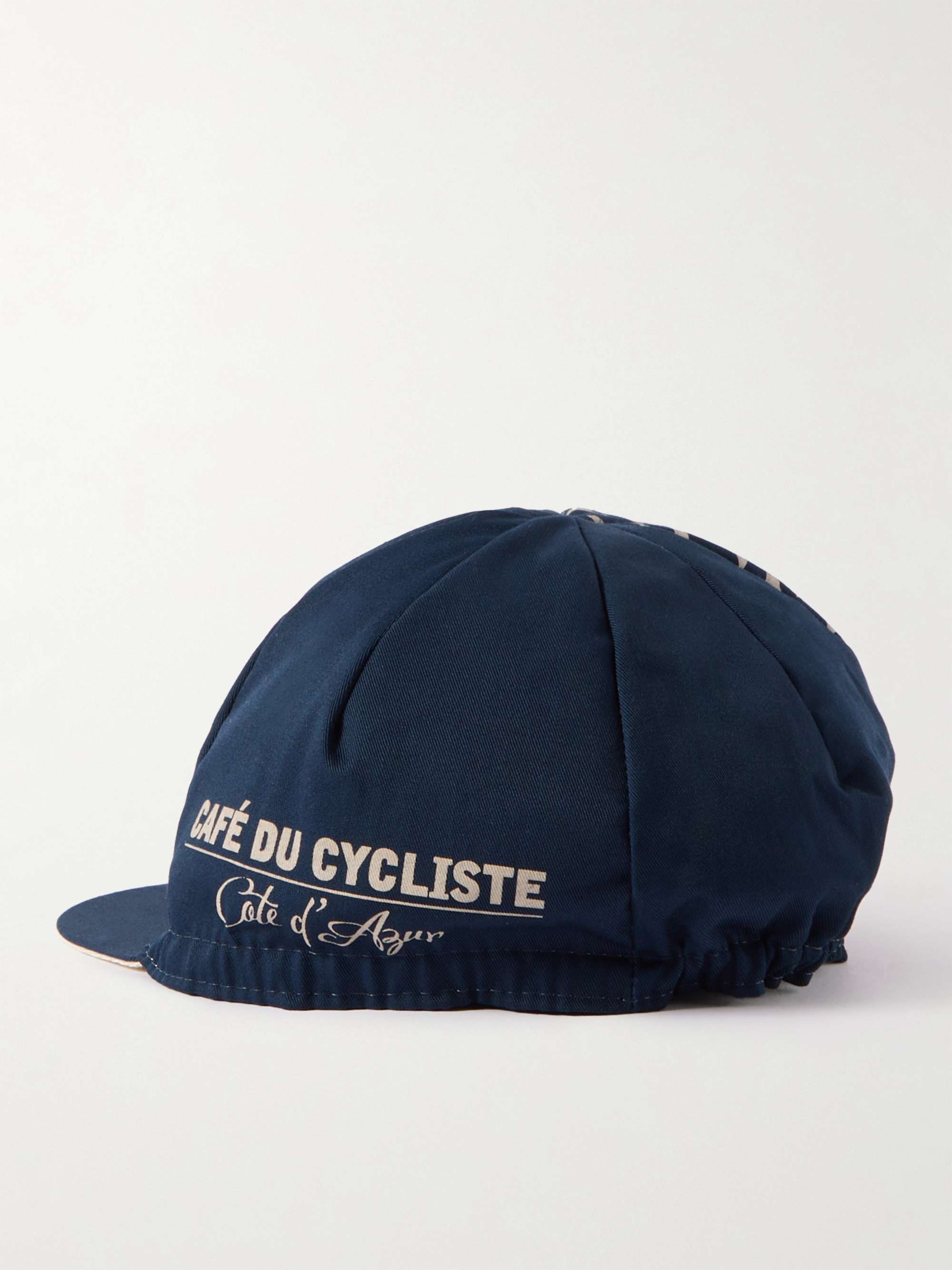 CAFE DU CYCLISTE Logo-Print Twill Cycling Cap