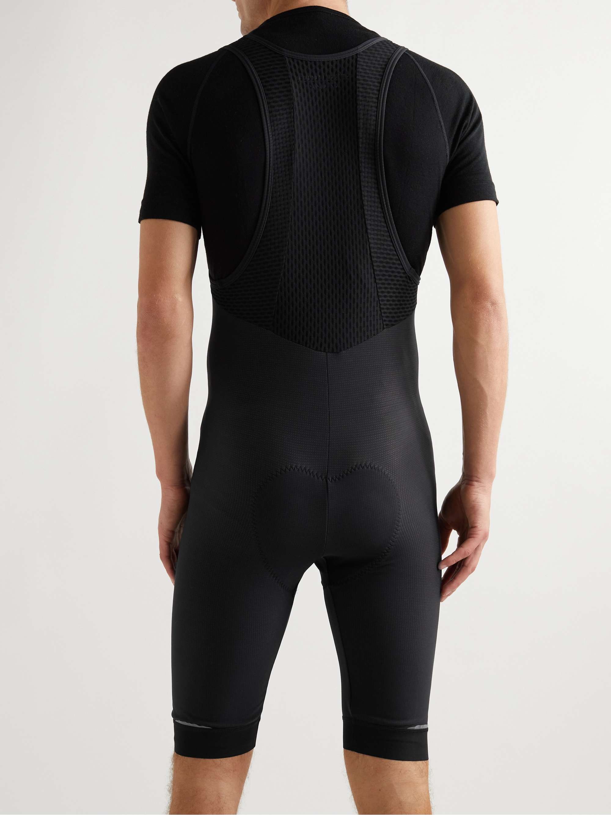 CAFE DU CYCLISTE Adèle Mesh-Panelled Jersey Cycling Bib Shorts