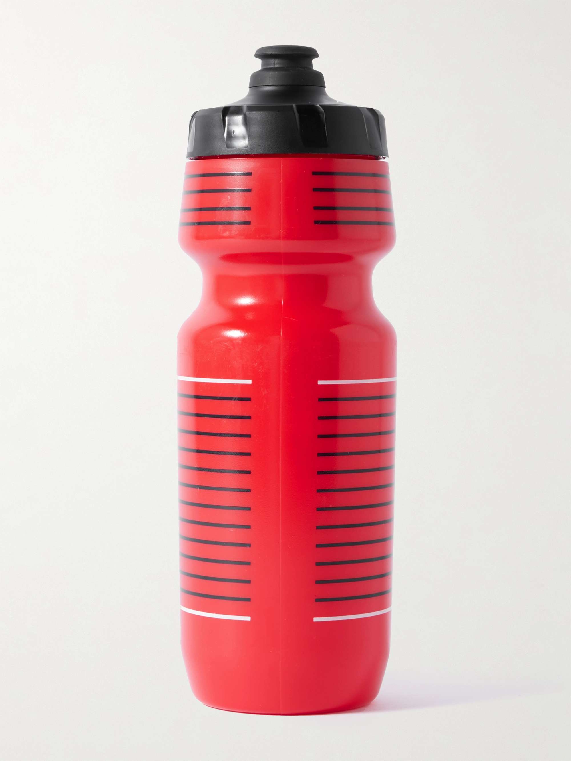 CAFE DU CYCLISTE Logo-Print Striped Water Bottle, 700ml