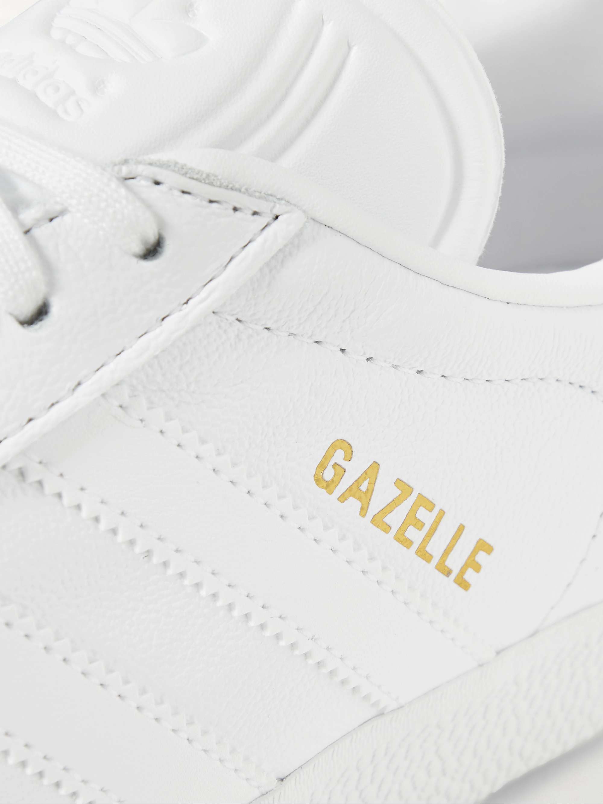 masser Modstander Ed ADIDAS ORIGINALS Gazelle Leather Sneakers | MR PORTER