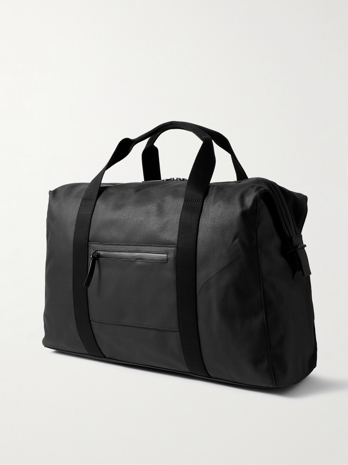  Horizn Studios - Sofo Weekender L Waxed Recycled-cotton Canvas Holdall - Men - Black 