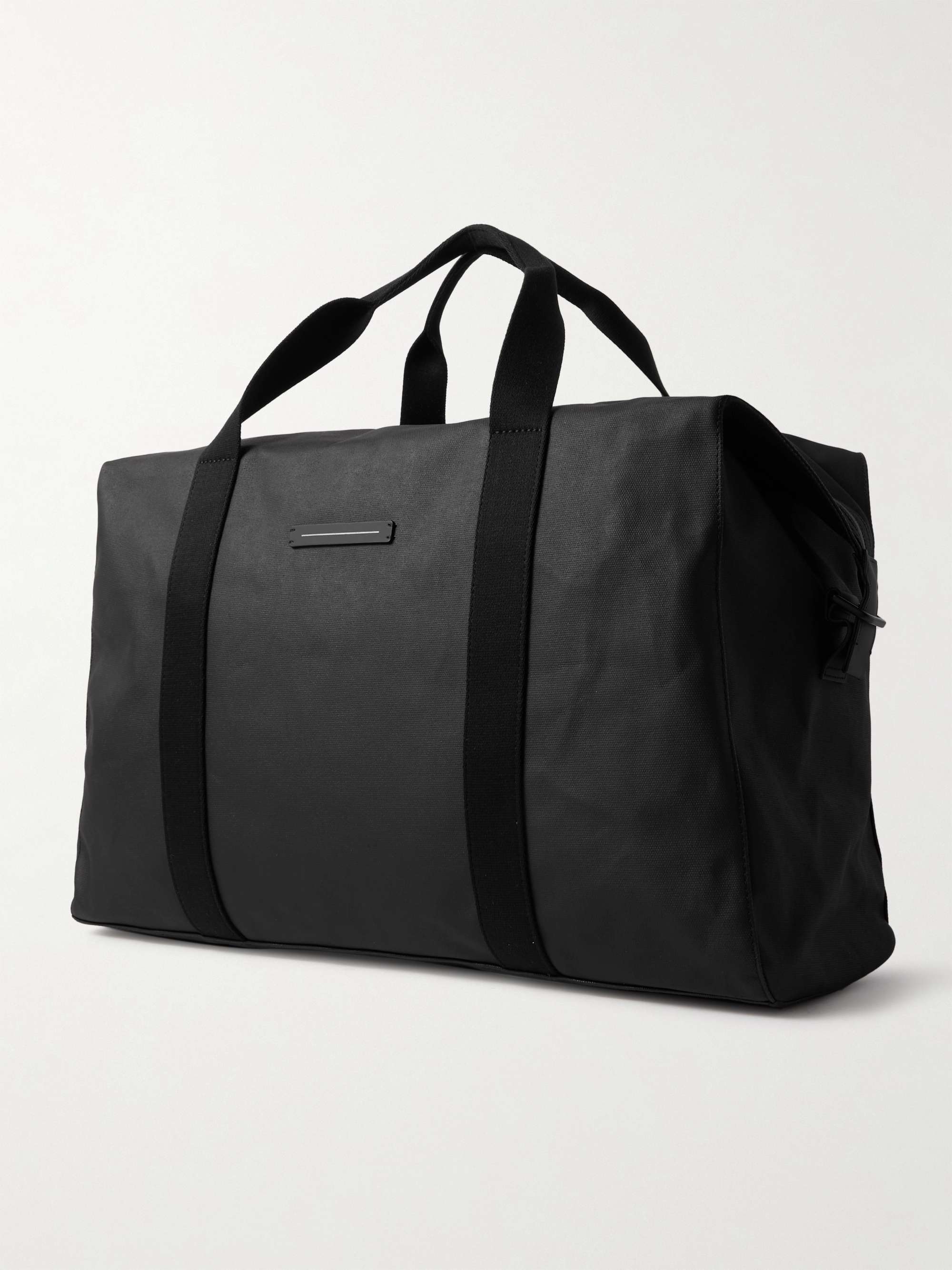 HORIZN STUDIOS SoFo Weekender L Waxed Recycled-Cotton Canvas Holdall