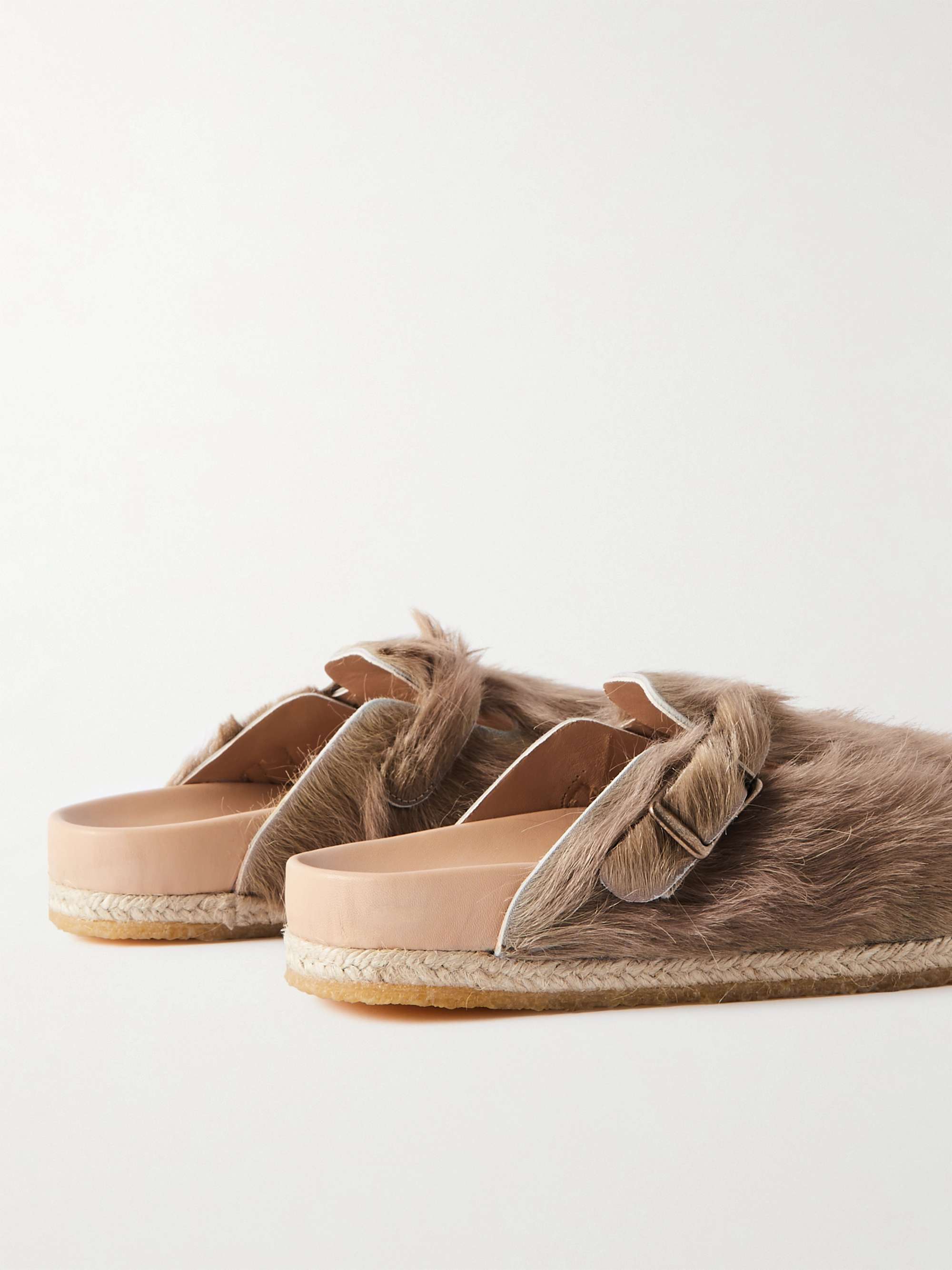 YUKETEN Sal 1 Printed Leather Sandals