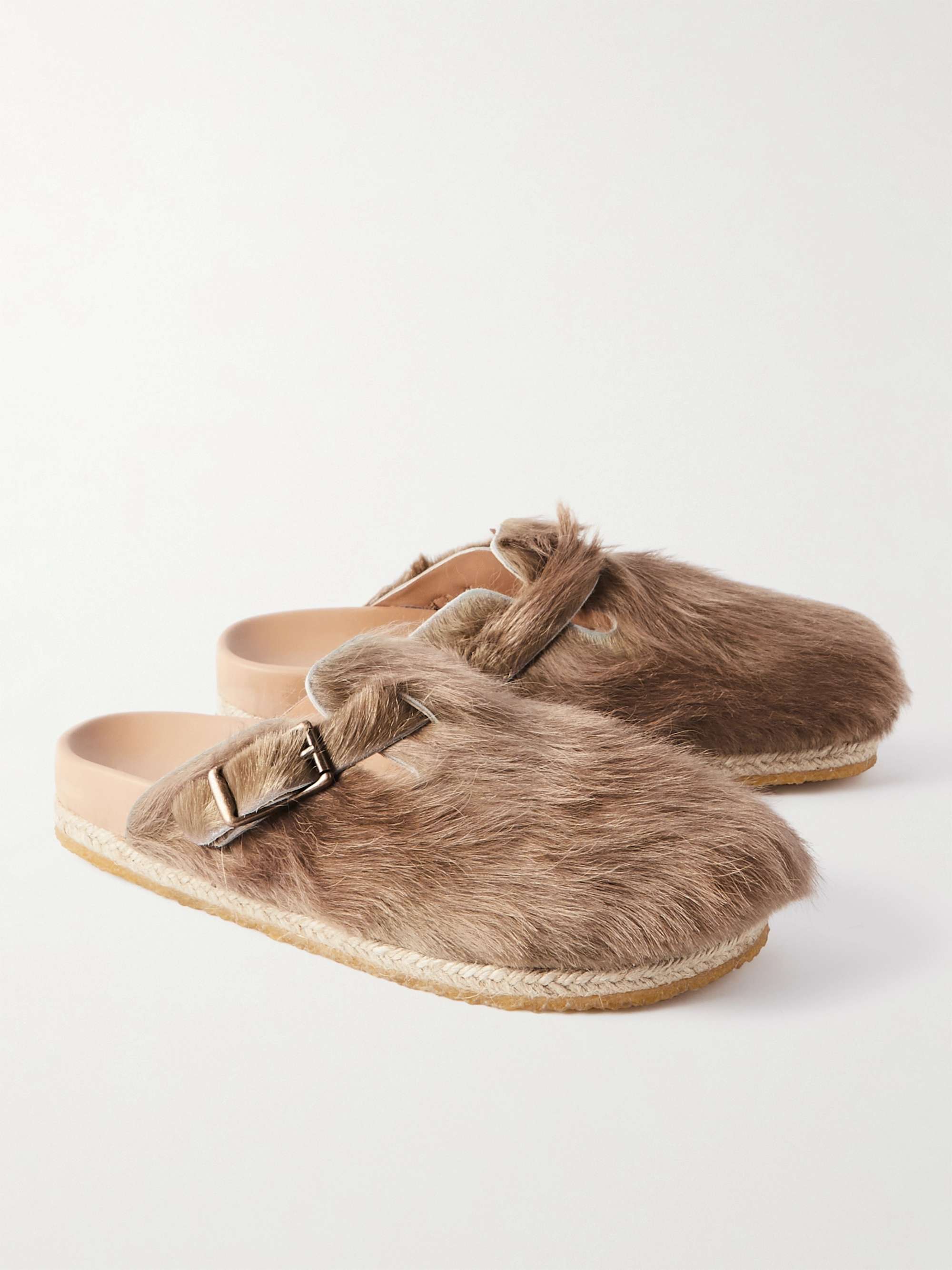 YUKETEN Sal 1 Printed Leather Sandals