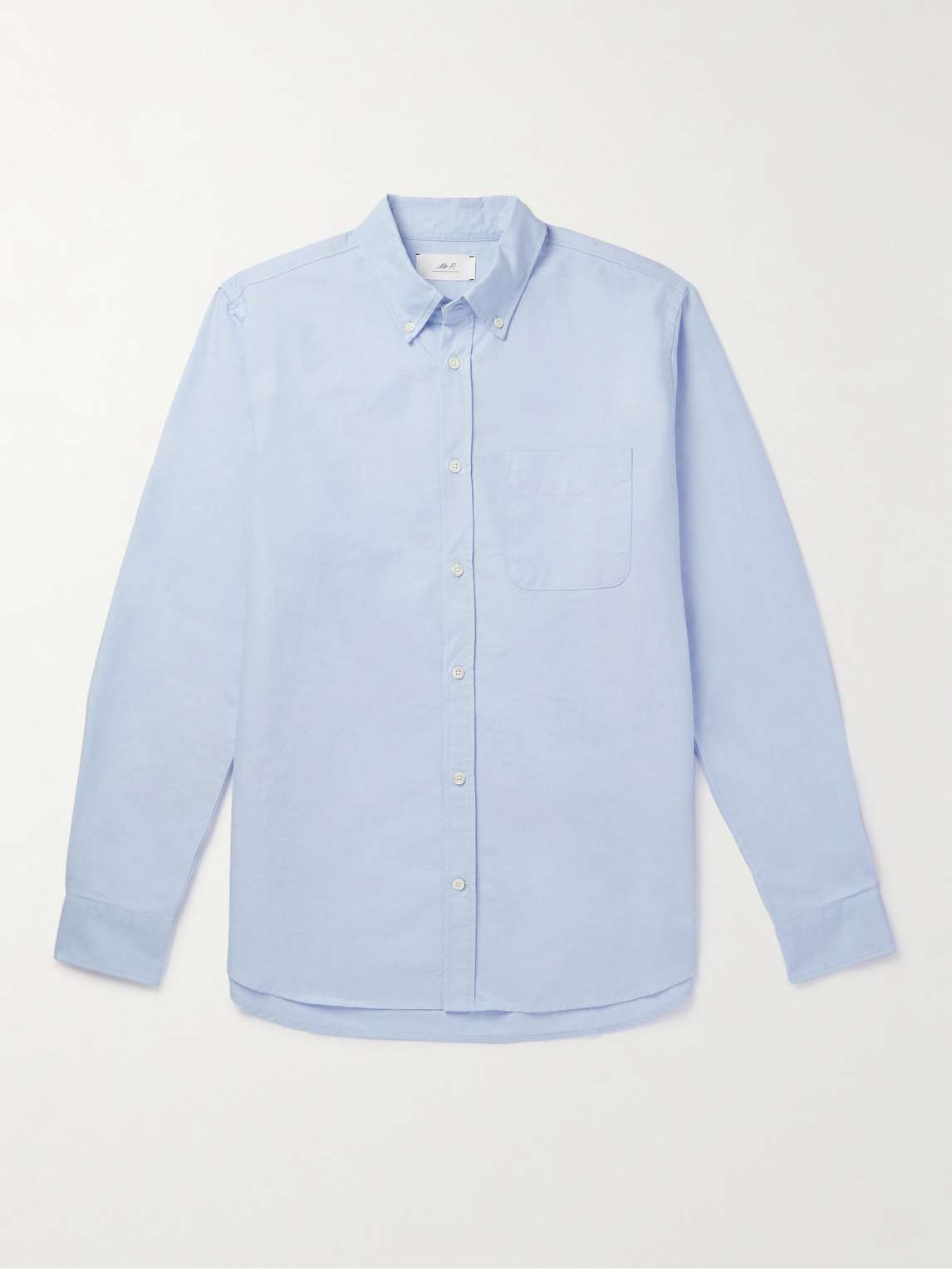 Button-Down Collar Cotton Oxford Shirt